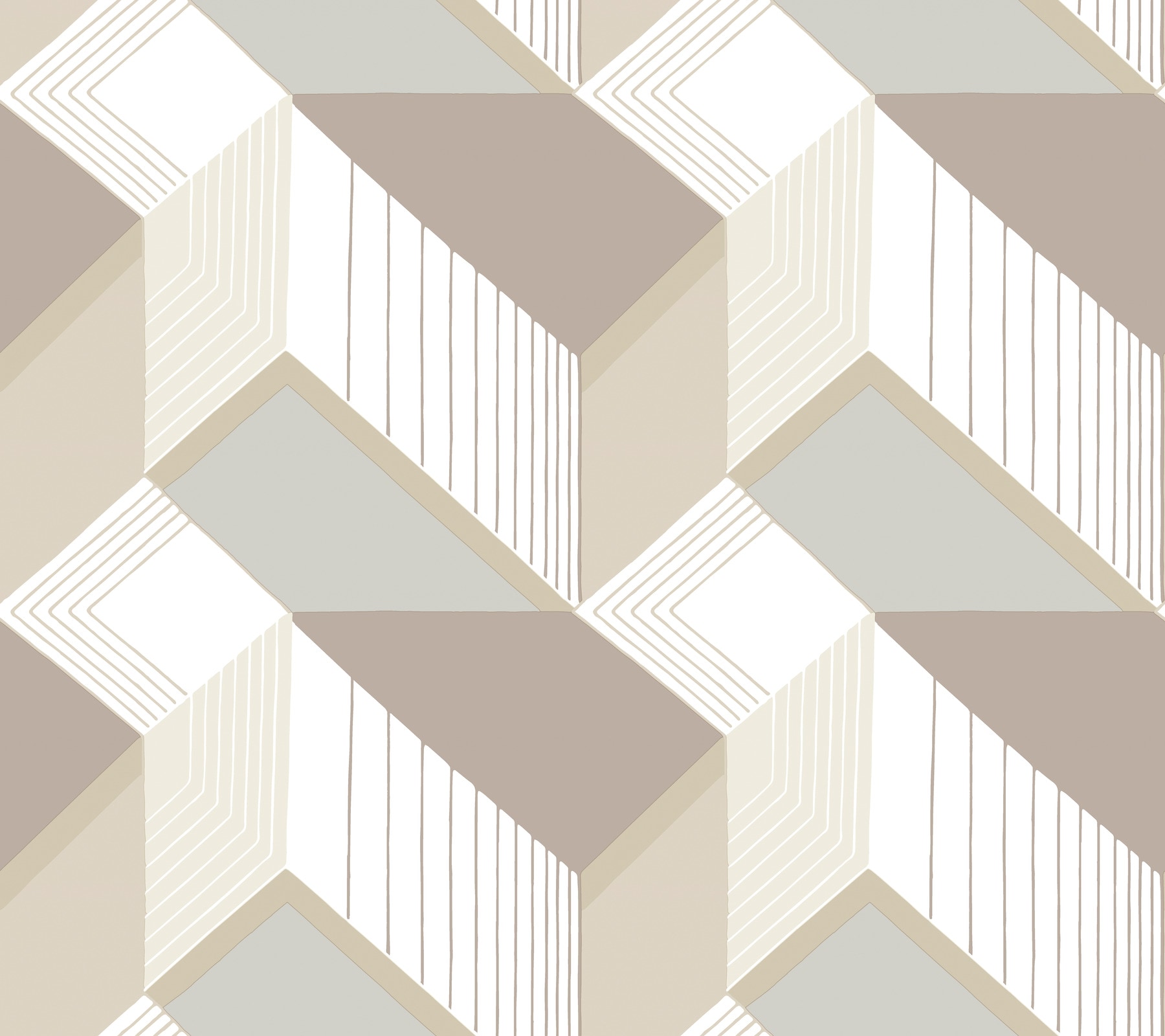 York Wallcoverings BW3881 Black and White Resource Library 60.8-Sq. Feet White Non-woven Geometric Prepasted Water Activated Paste Wallpaper