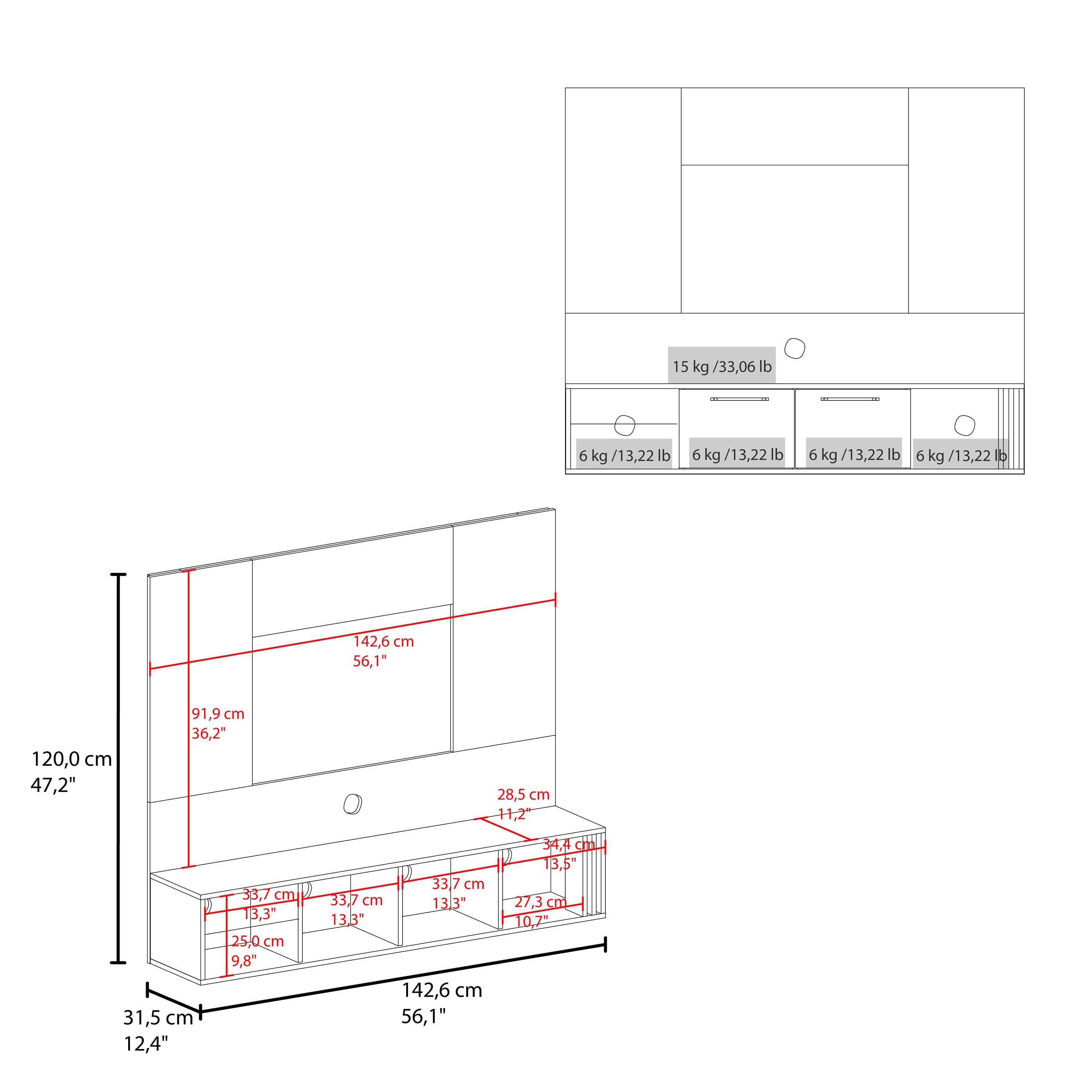 LOVMOR SF-X-B128P263721 Tv-Stands - View #3