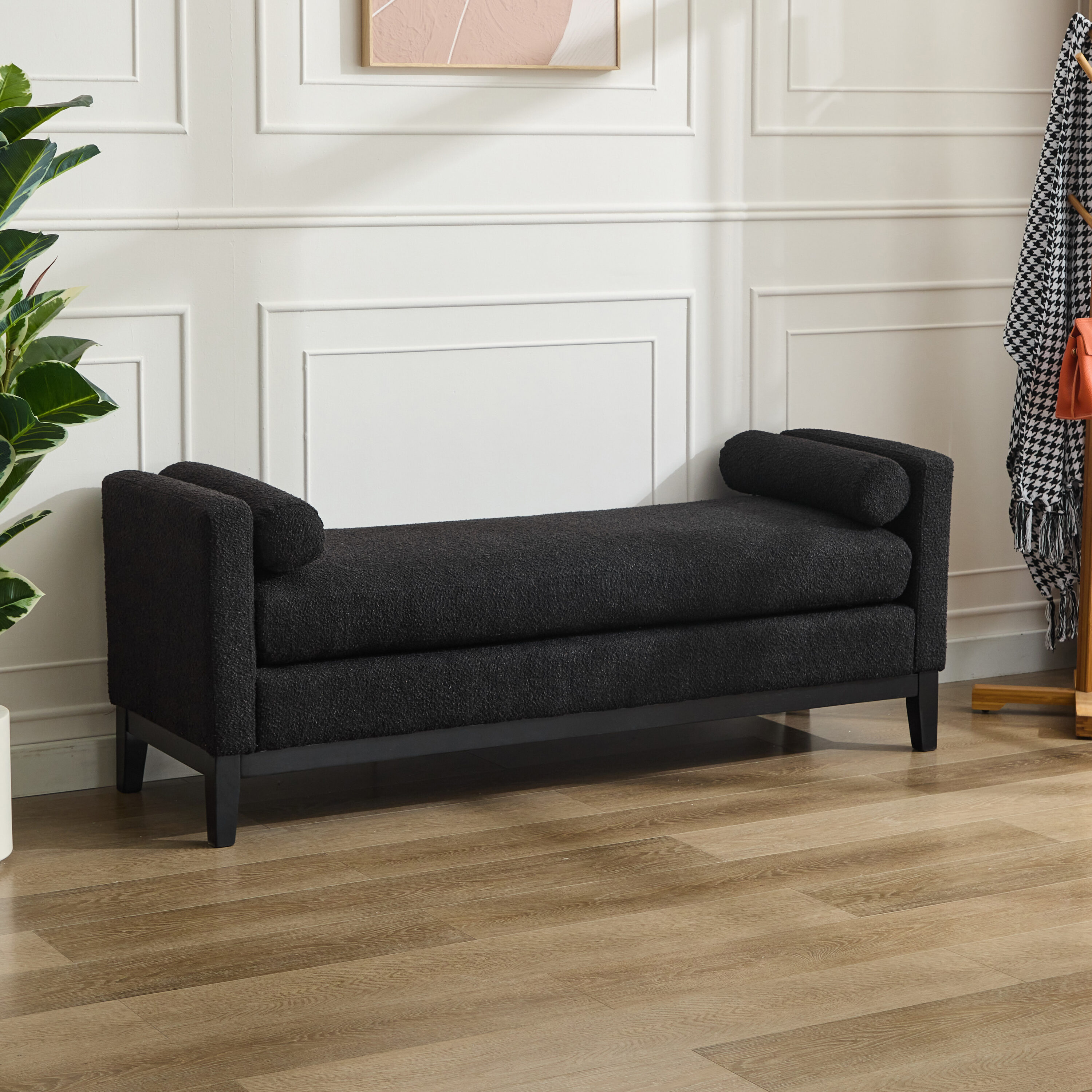 Hrinhom HC-W4002-BLACK bench - View #3