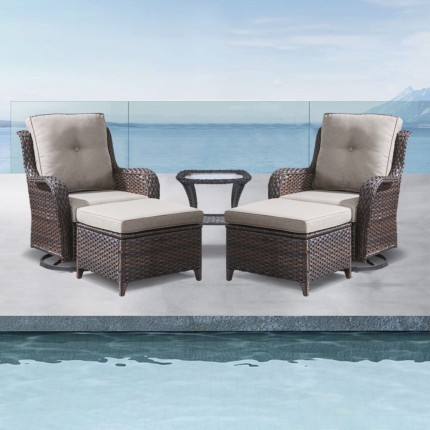 Rilyson FS023025014-3 Patio-Conversation-Sets - View #2
