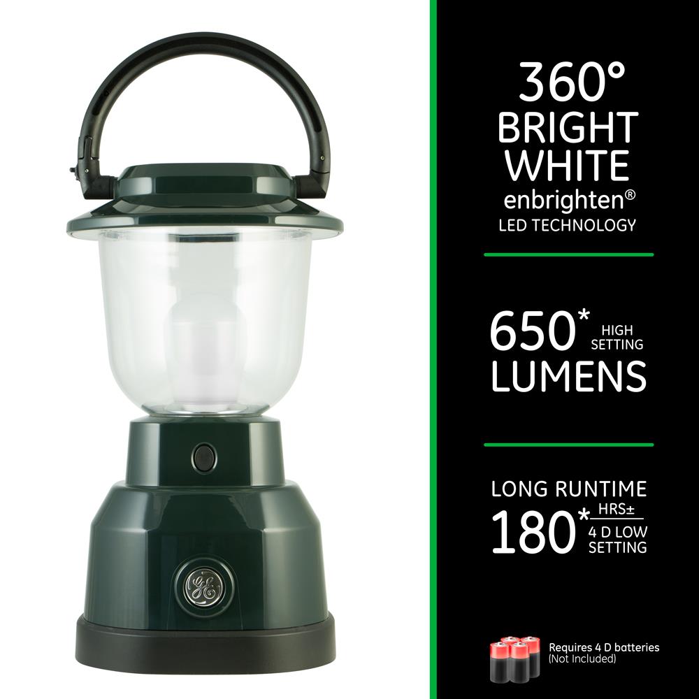 Enbrighten Mini Lantern, Rechargeable Lantern, Color Changing, LED Lamp for  Bedroom, 400 Lumens, 180 Hour Runtime, Night Light, 4 Lighting Modes