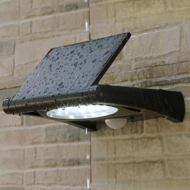 LINK2HOME Solar Lighting Series 300-Lumen Black Low Voltage Solar LED Flood Light Motion Sensor LINK2HOME Solar Lighting Series 300-Lumen Black Low Voltage Solar LED Flood Light Motion Sensor