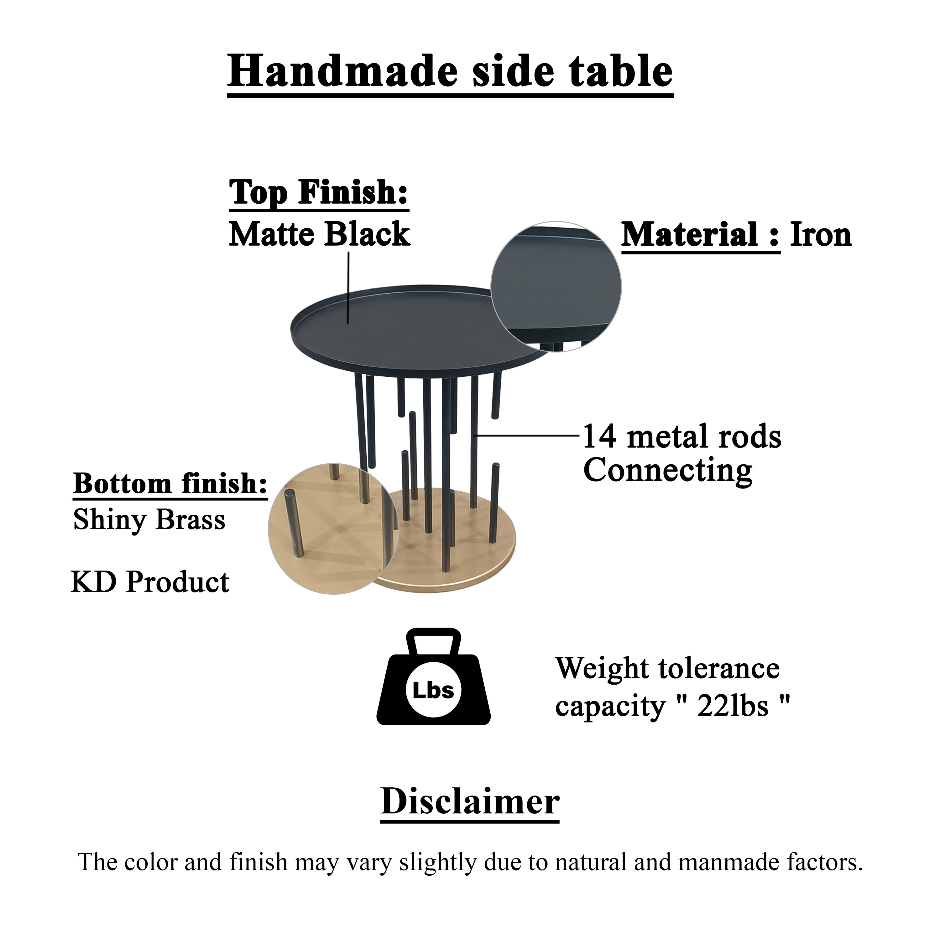Benzara UPT-298835 End-Tables - View #8
