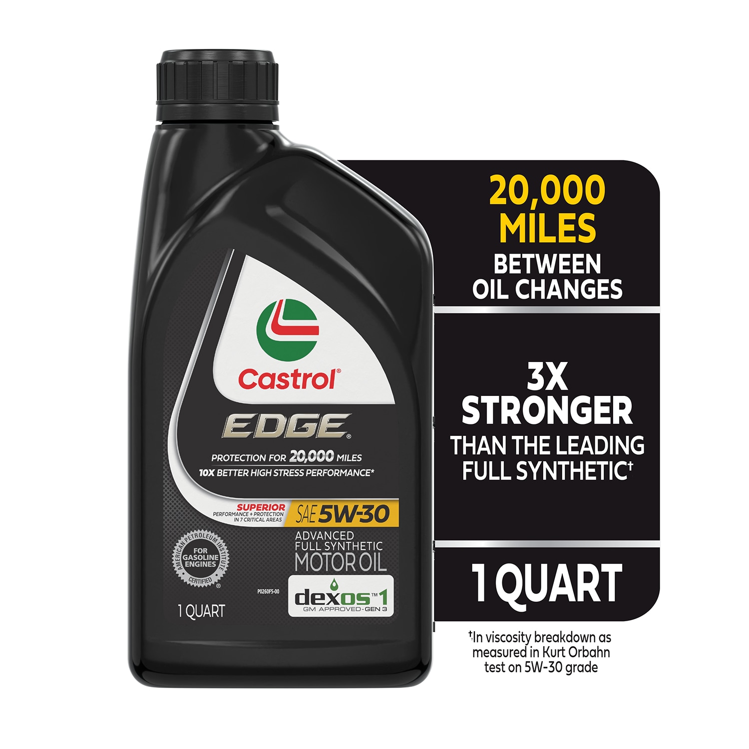CASTROL 152C3C Edge 5w-30 Us 1 Qt