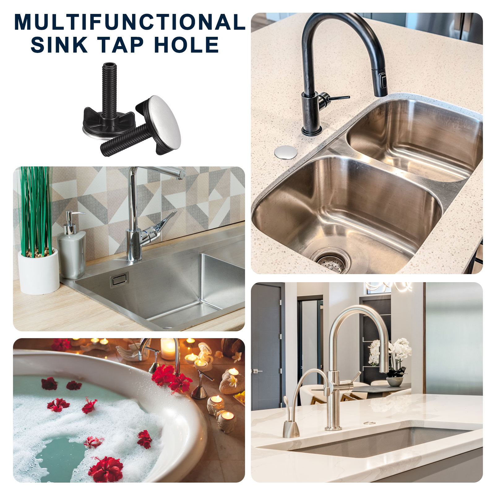 Unique Bargains S25093001UX2819 Popup-Drains-Accessories - View #4