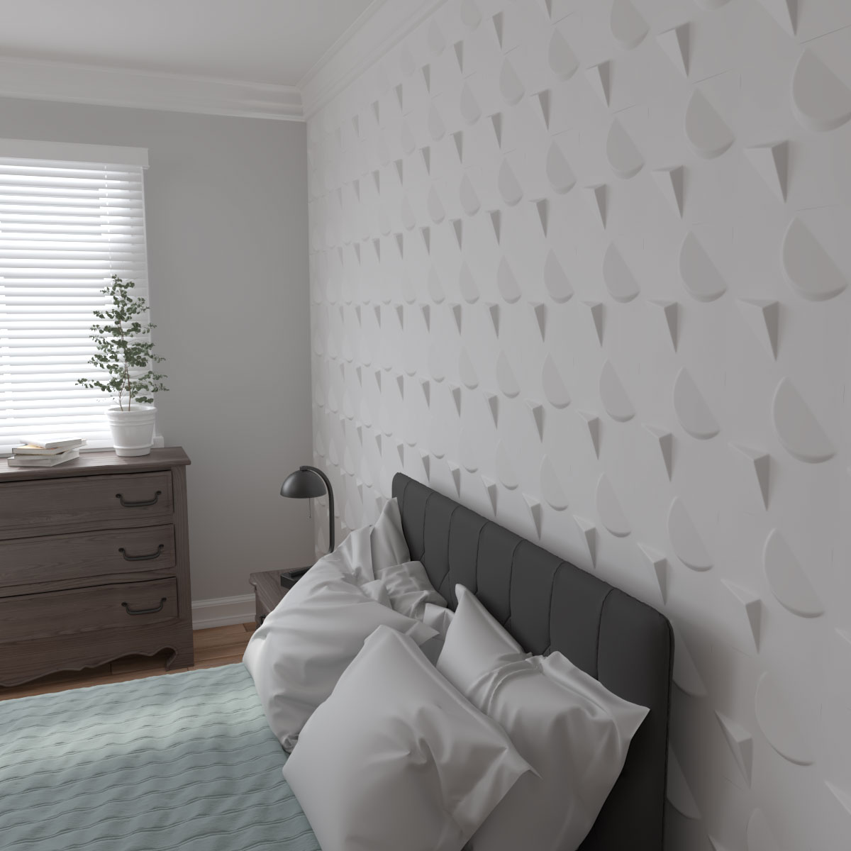 Ekena Millwork WP12X12APWH-CASE-10 Wall-Panels - View #12