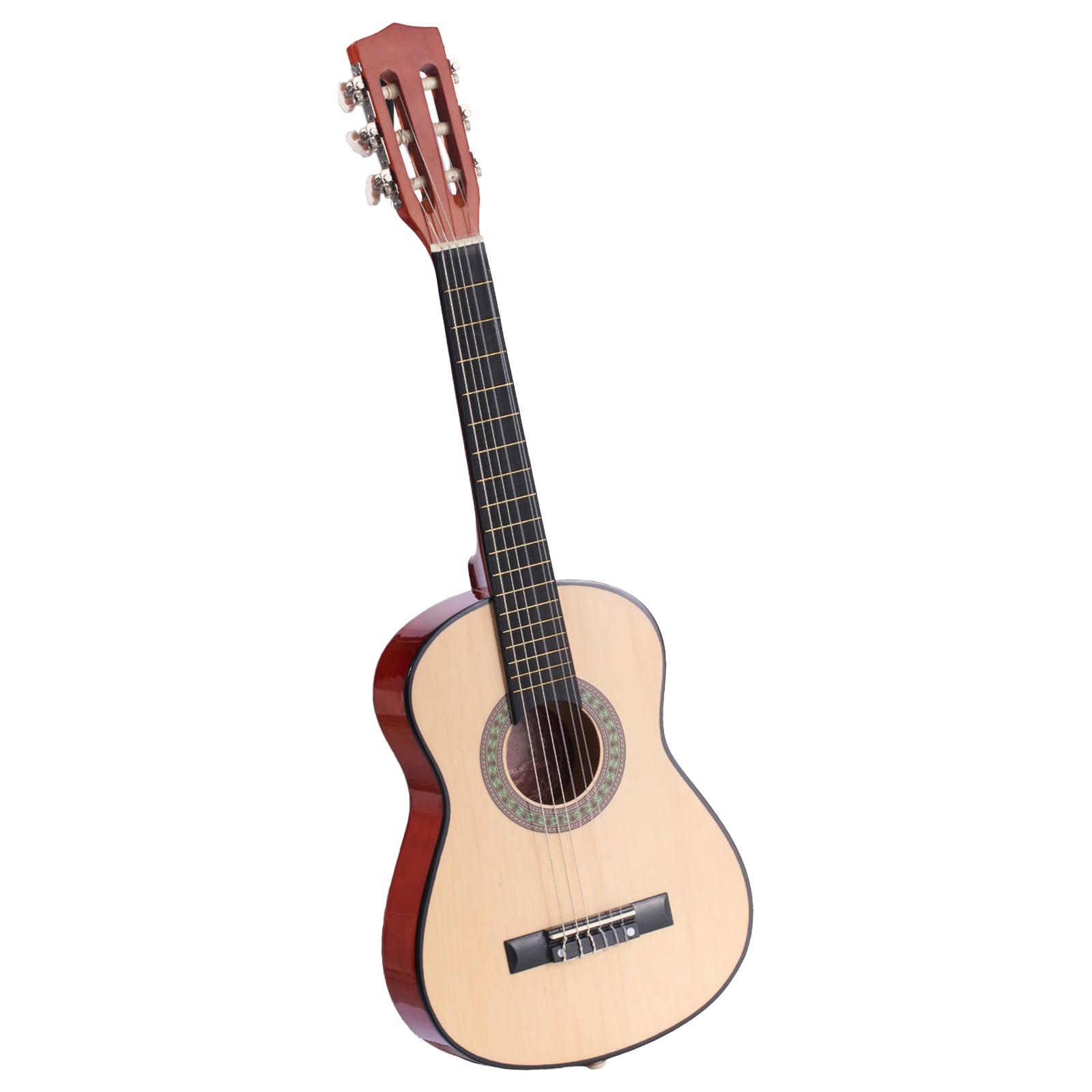 VEVOR Classical Guitar  30 Inch  Wood Classical Guitar Starter Kit for Beginners  with Nylon Strings  Gig Bag  Strap  Tuner  Extra Strings  Picks  Capo  Basswood  for Kids Girls Boys Students  Natural