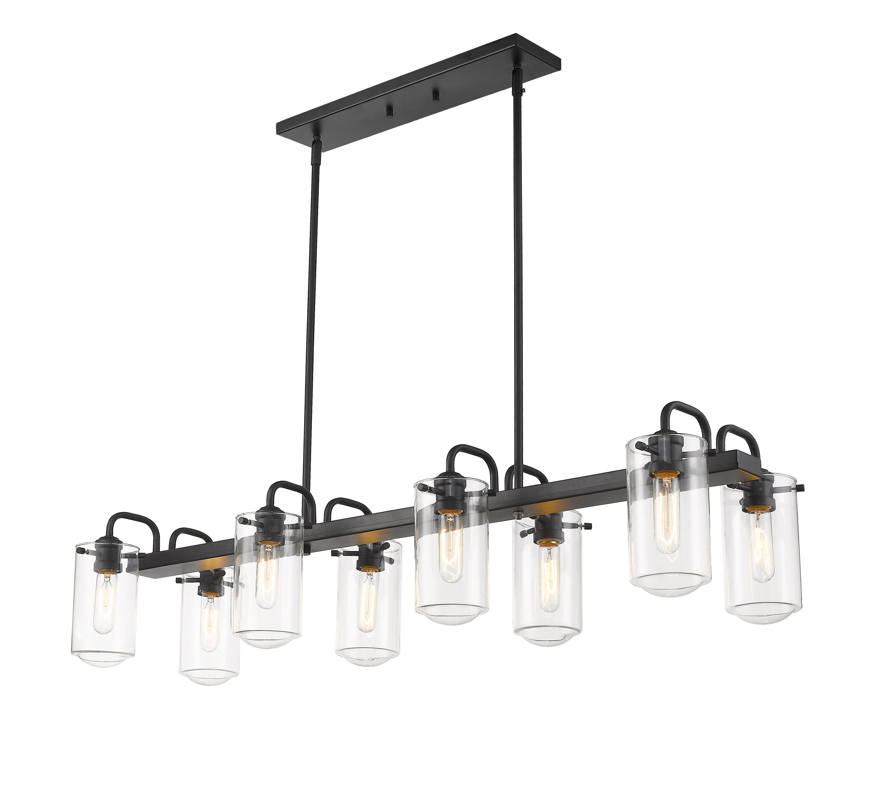 Z-Lite 471-8L-MB Pool-Table-Lighting - View #4