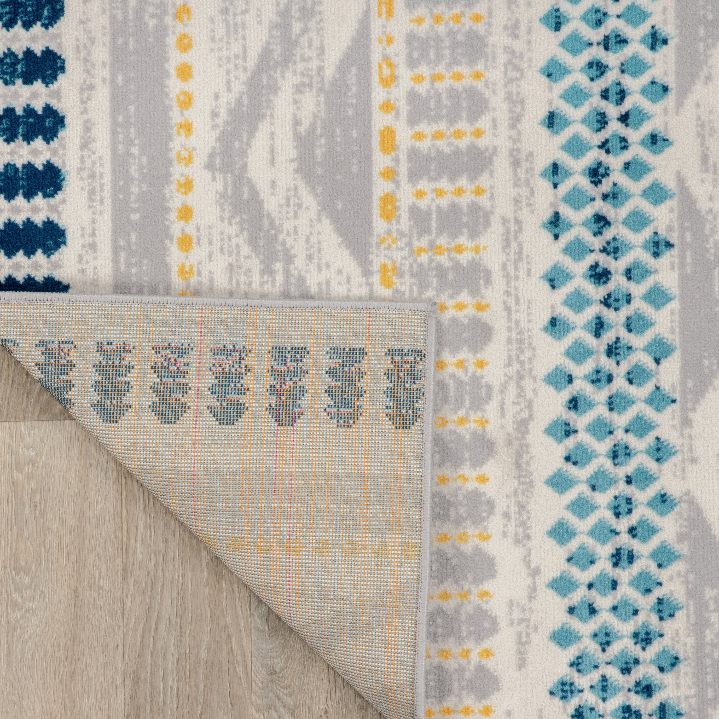World Rug Gallery 244BLUE5X7 rugs - View #5