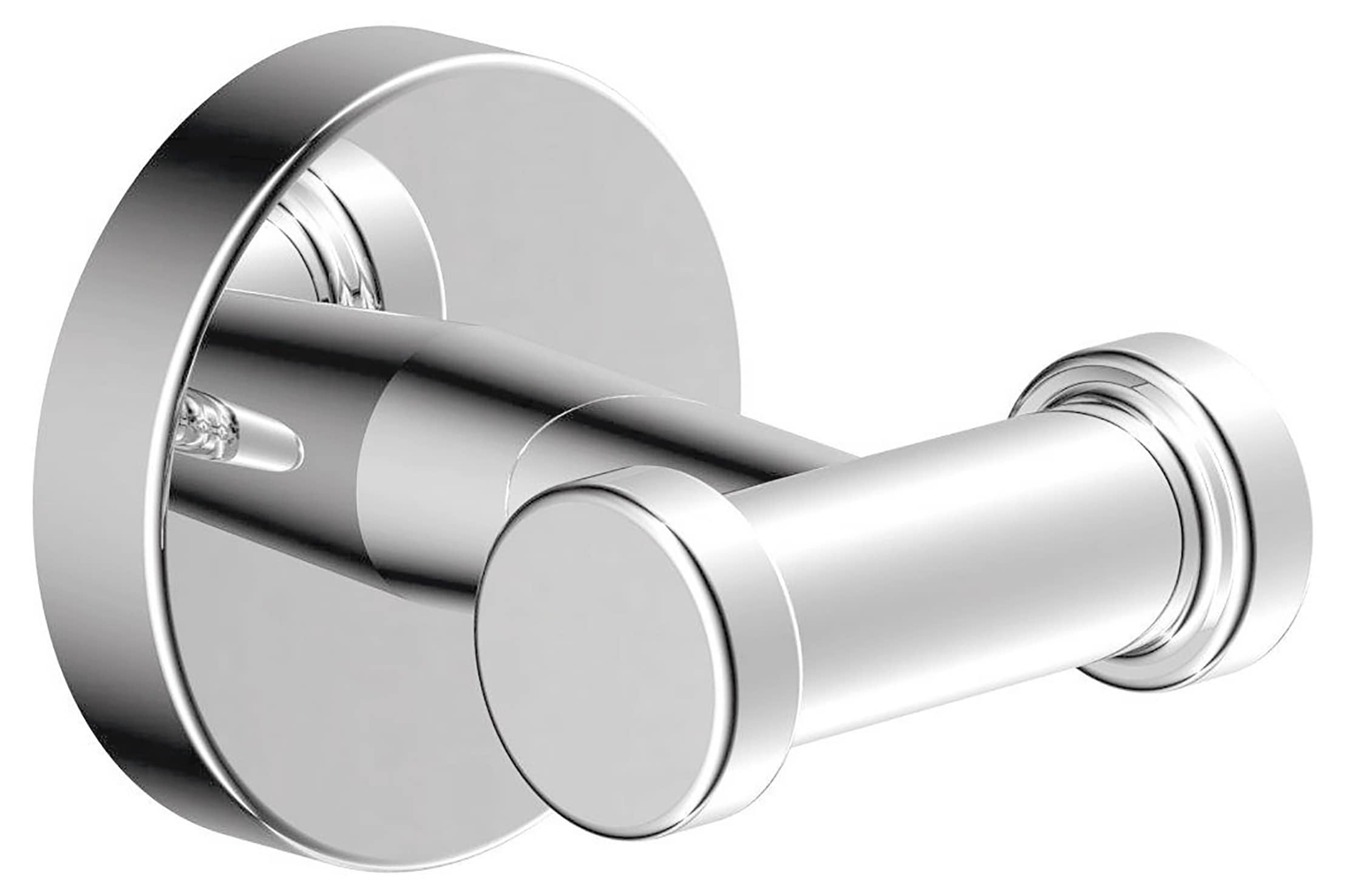 Symmons Dia Polished Chrome Double-Hook Wall Mount Towel Hook in the Towel  Hooks department at