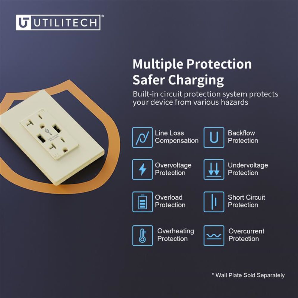 Utilitech R1820D50AA-IV6 receptacles - View #4