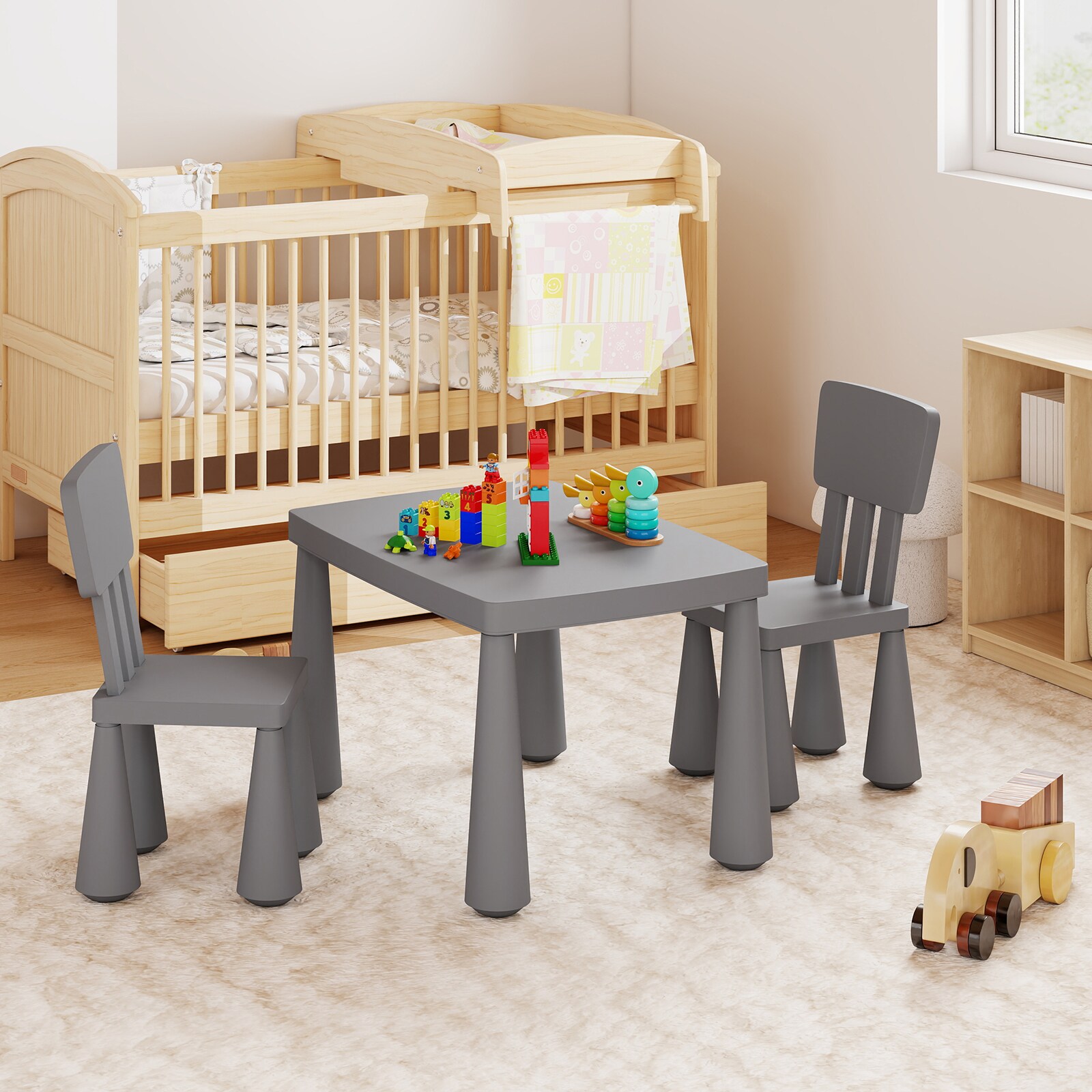 Slickblue D-CO-RG01866WH Kids-Play-Tables - View #4