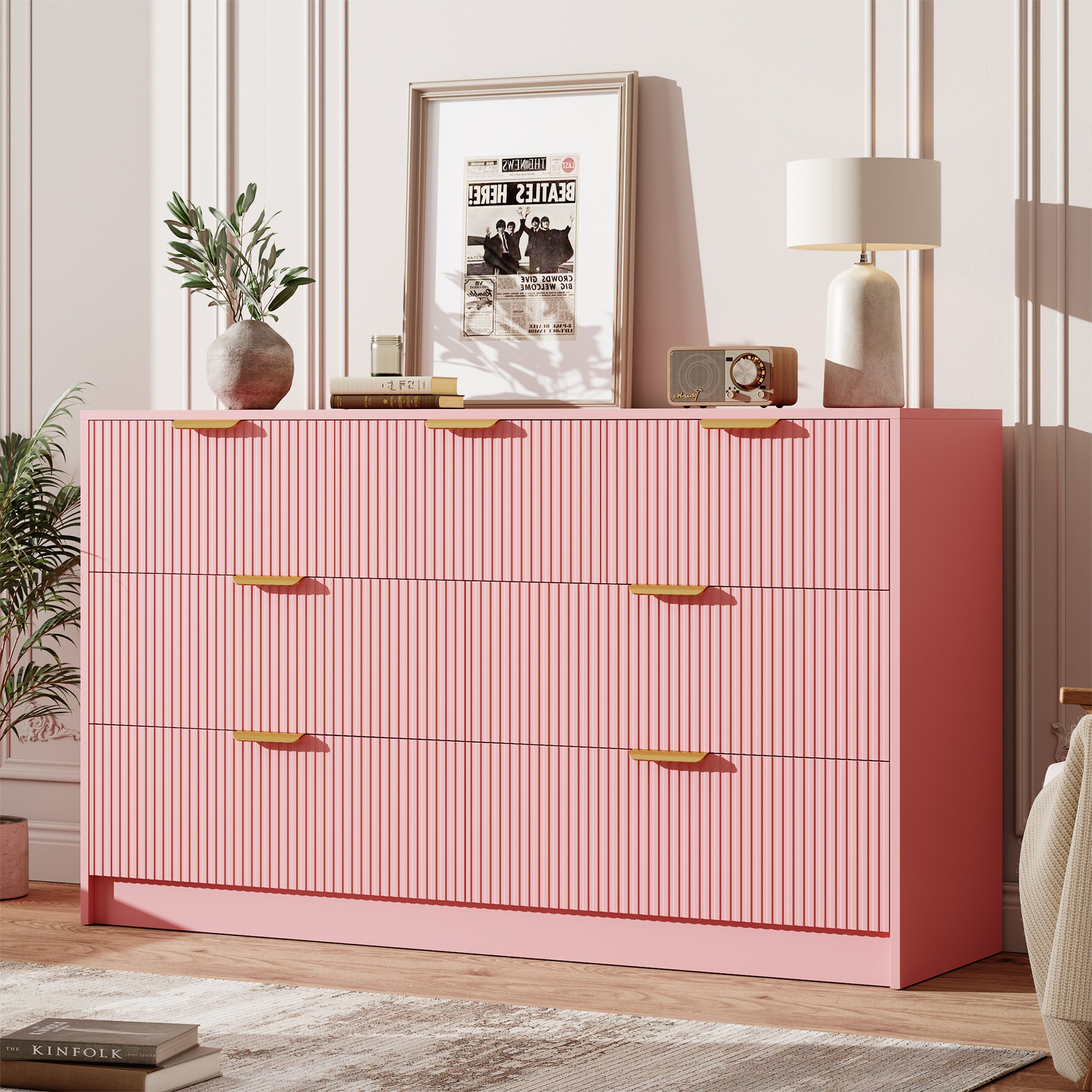 modern dresser near me Terra 6-Drawer Dresser Kansas City