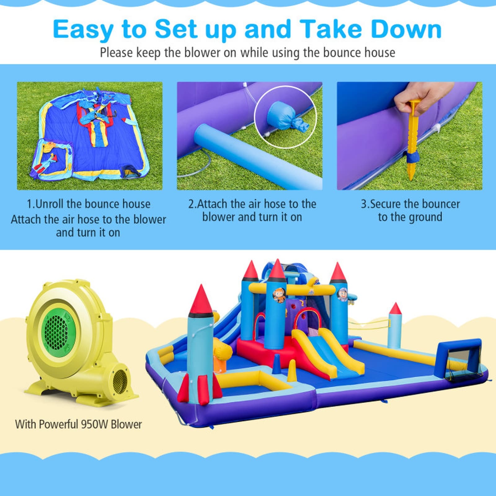 SUGIFT LW102SUGHY1025 Bounce-Houses - View #4