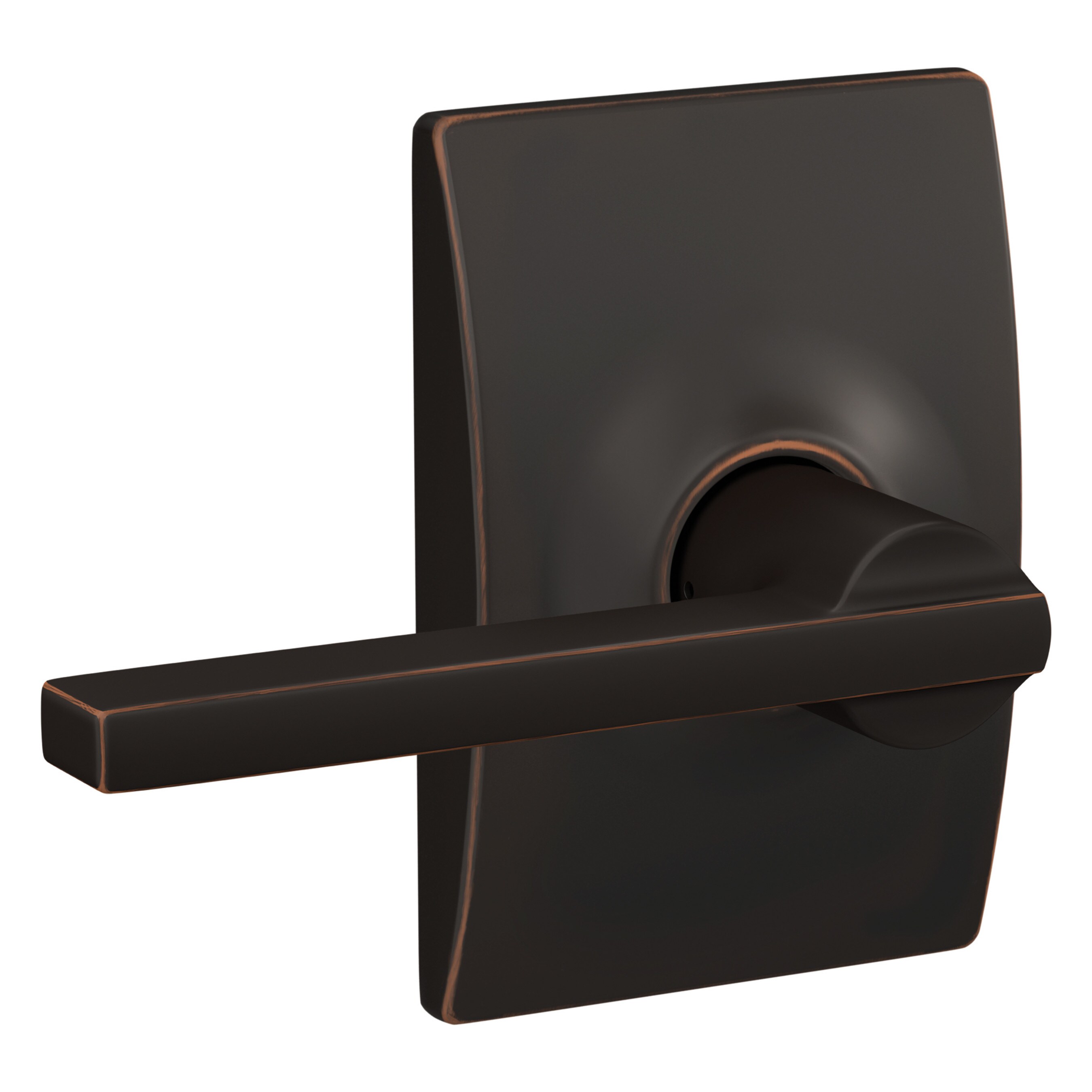 Schlage F10 LAT 716 CEN Door-Handles - View #2