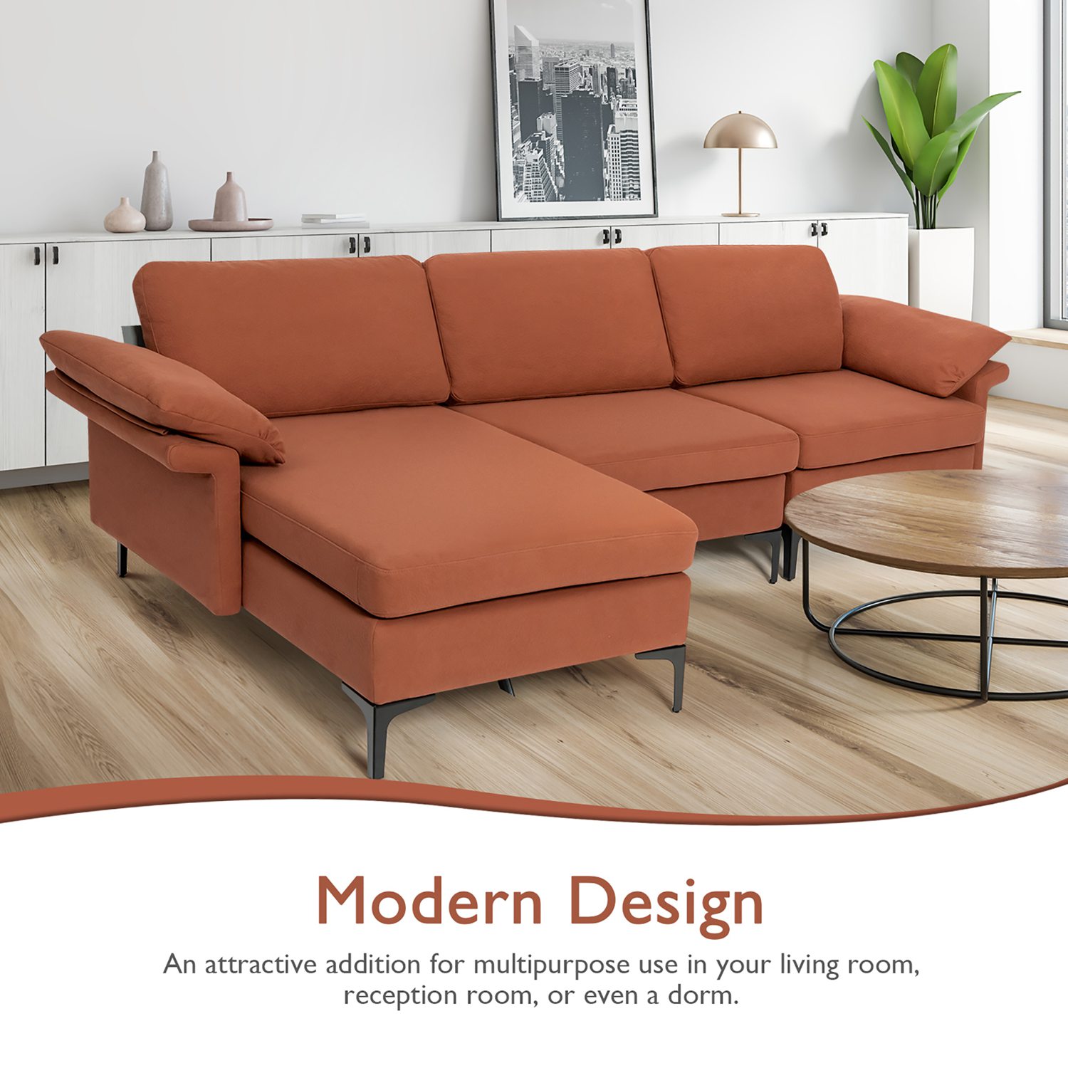 Costway CSHY004939 Sofas-Loveseats - View #5