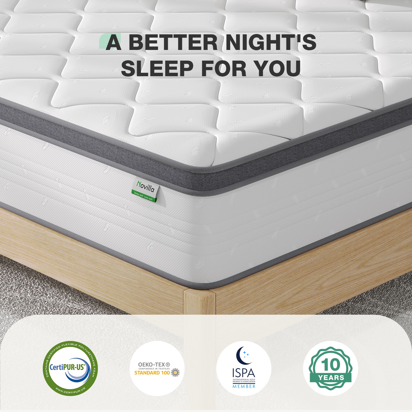 Novilla LW-12-F-N02044 Mattresses-Boxsprings - View #9