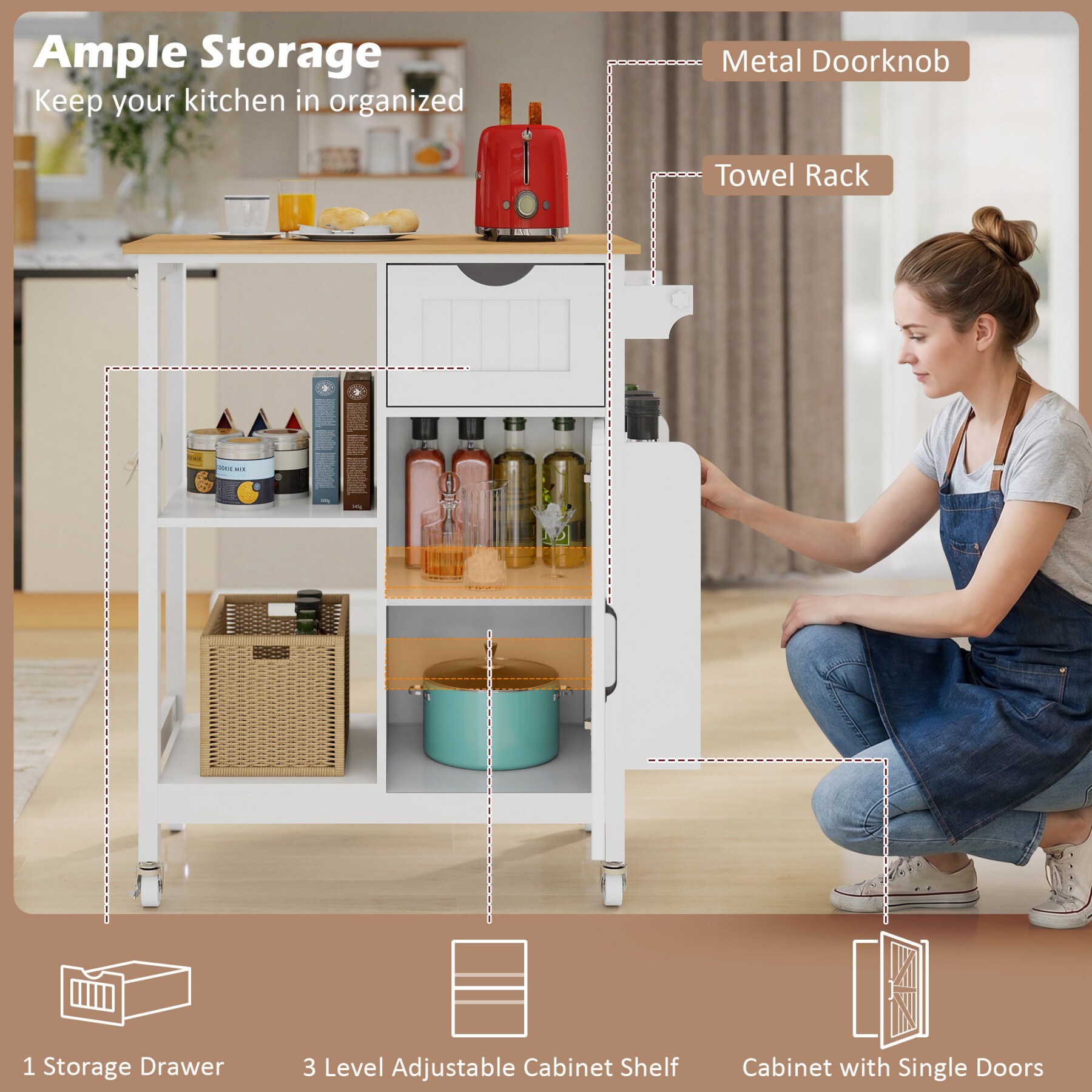 YOSIMFUR DJYC-W6018P506371 Kitchen-Furniture - View #7