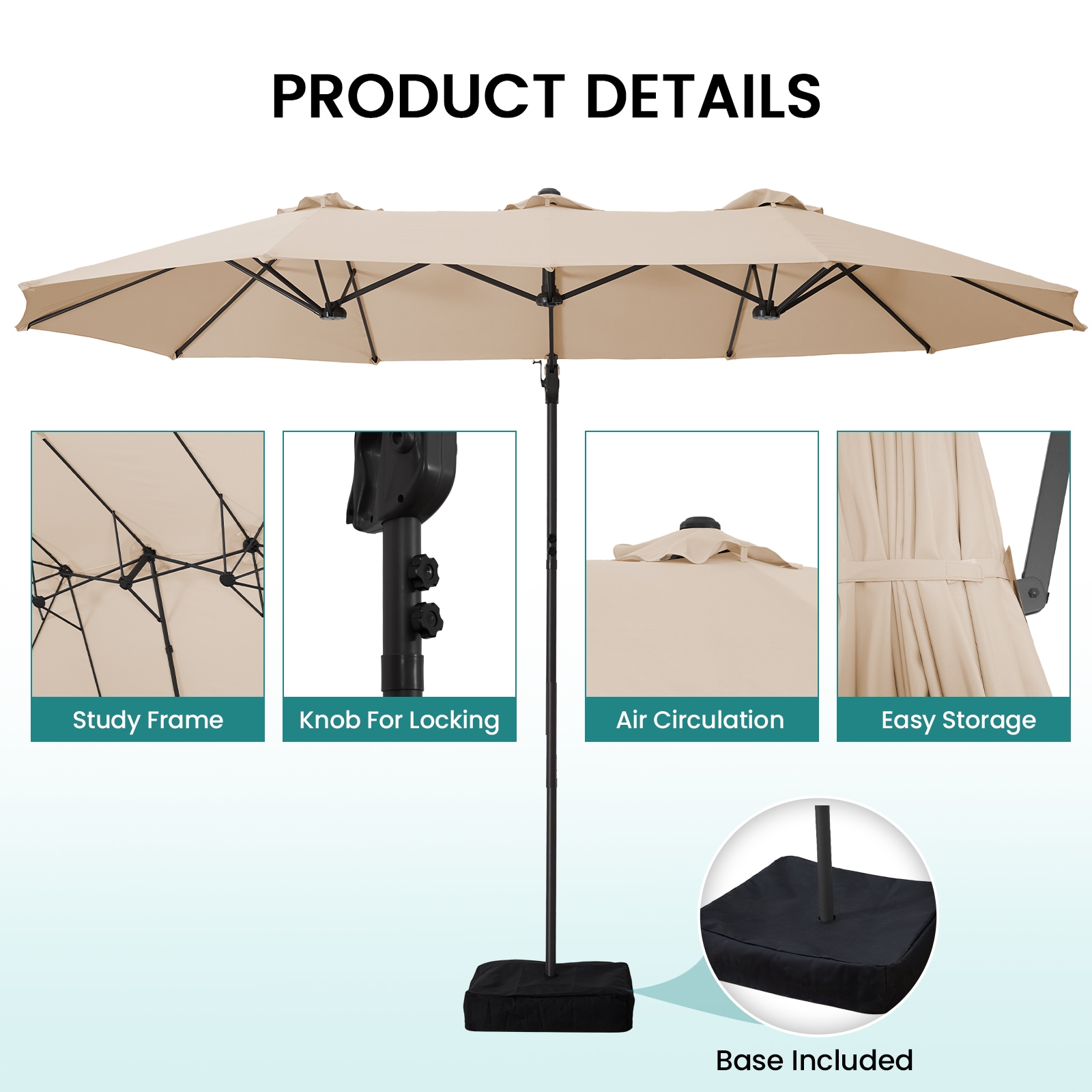 JEAREY DST-15-BE Umbrellas-2 - View #7