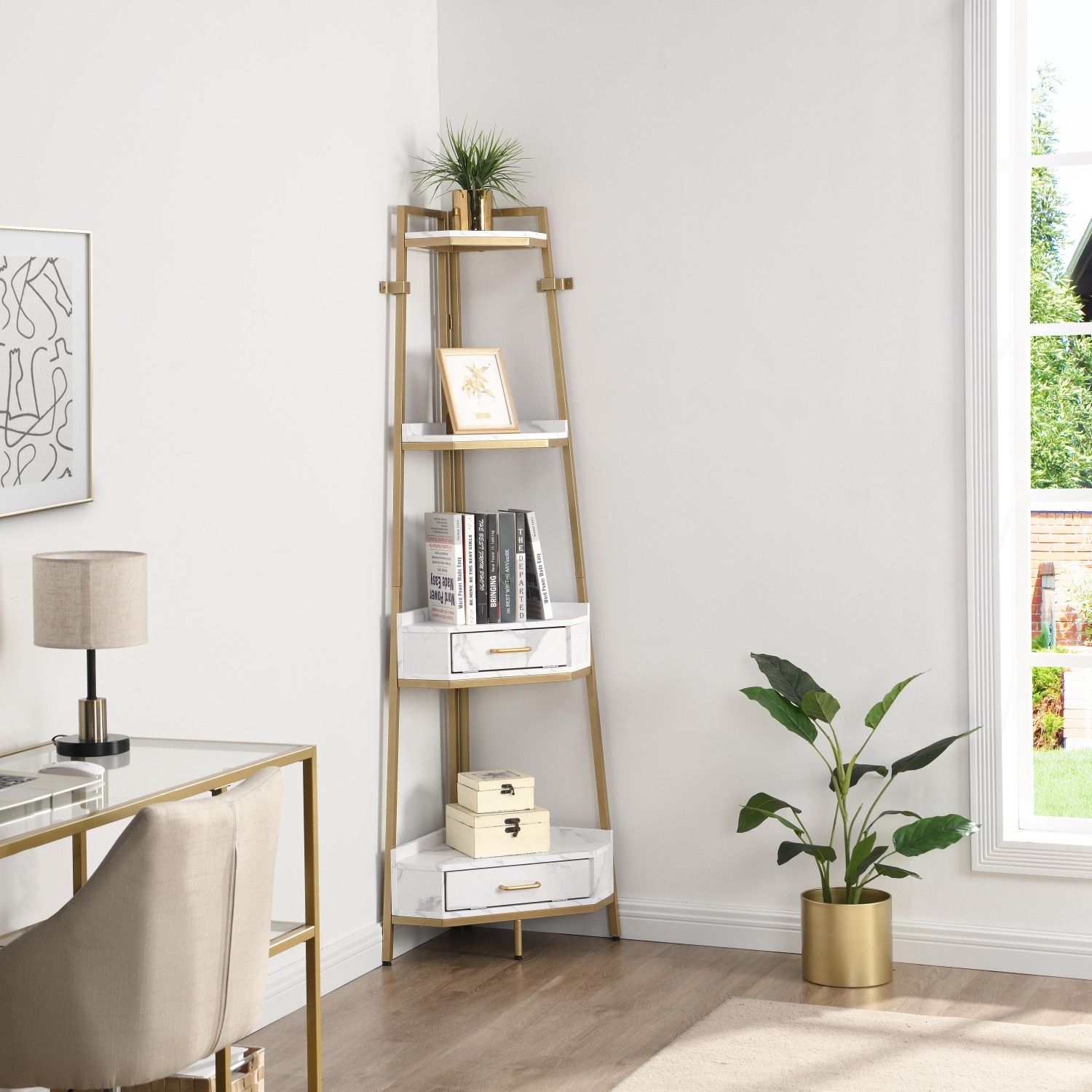 JASMODER W107165005 Free-Standing-Shelving - View #2