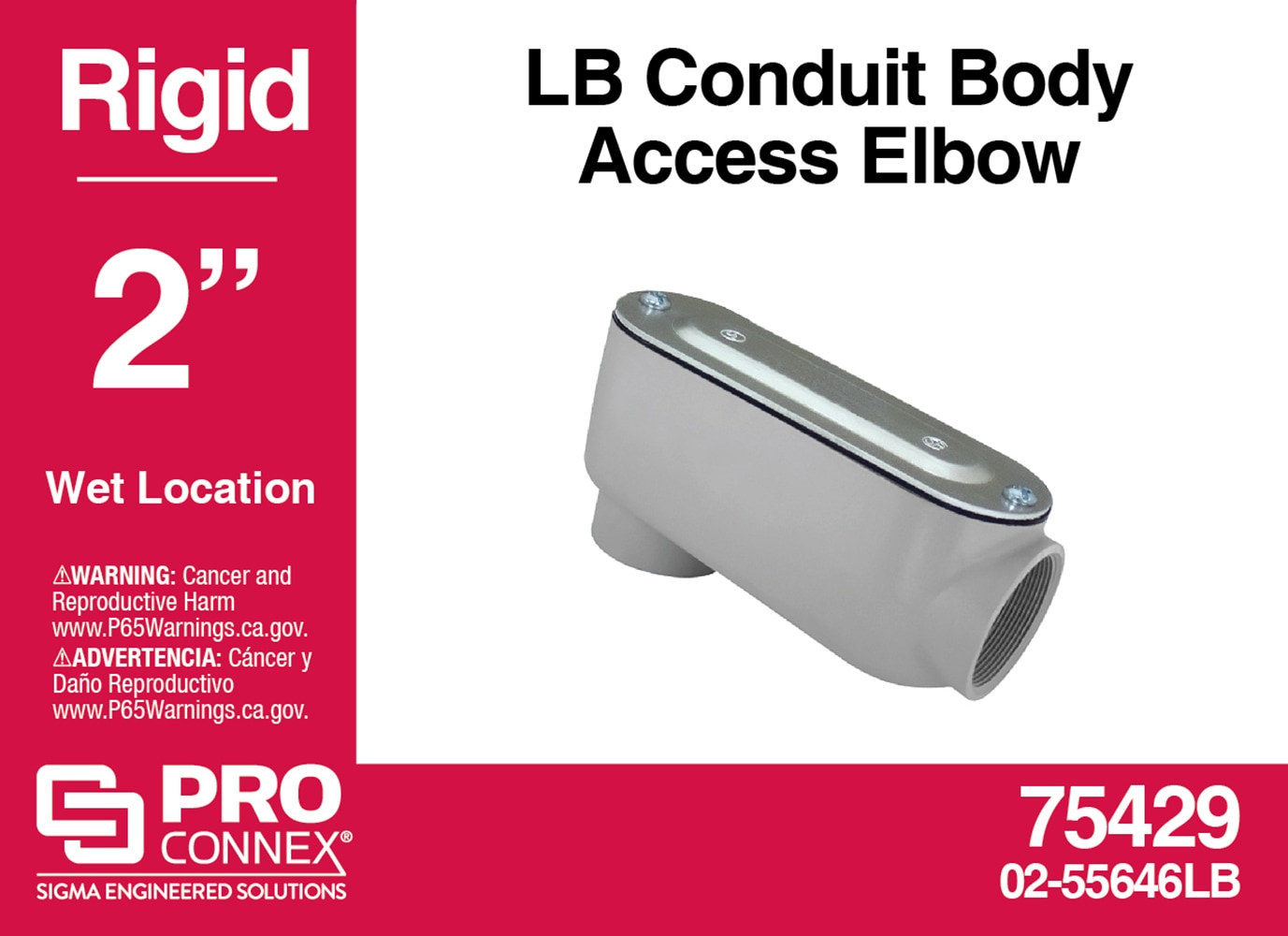 Sigma ProConnex 02-55646LB Conduit-Bodies - View #3