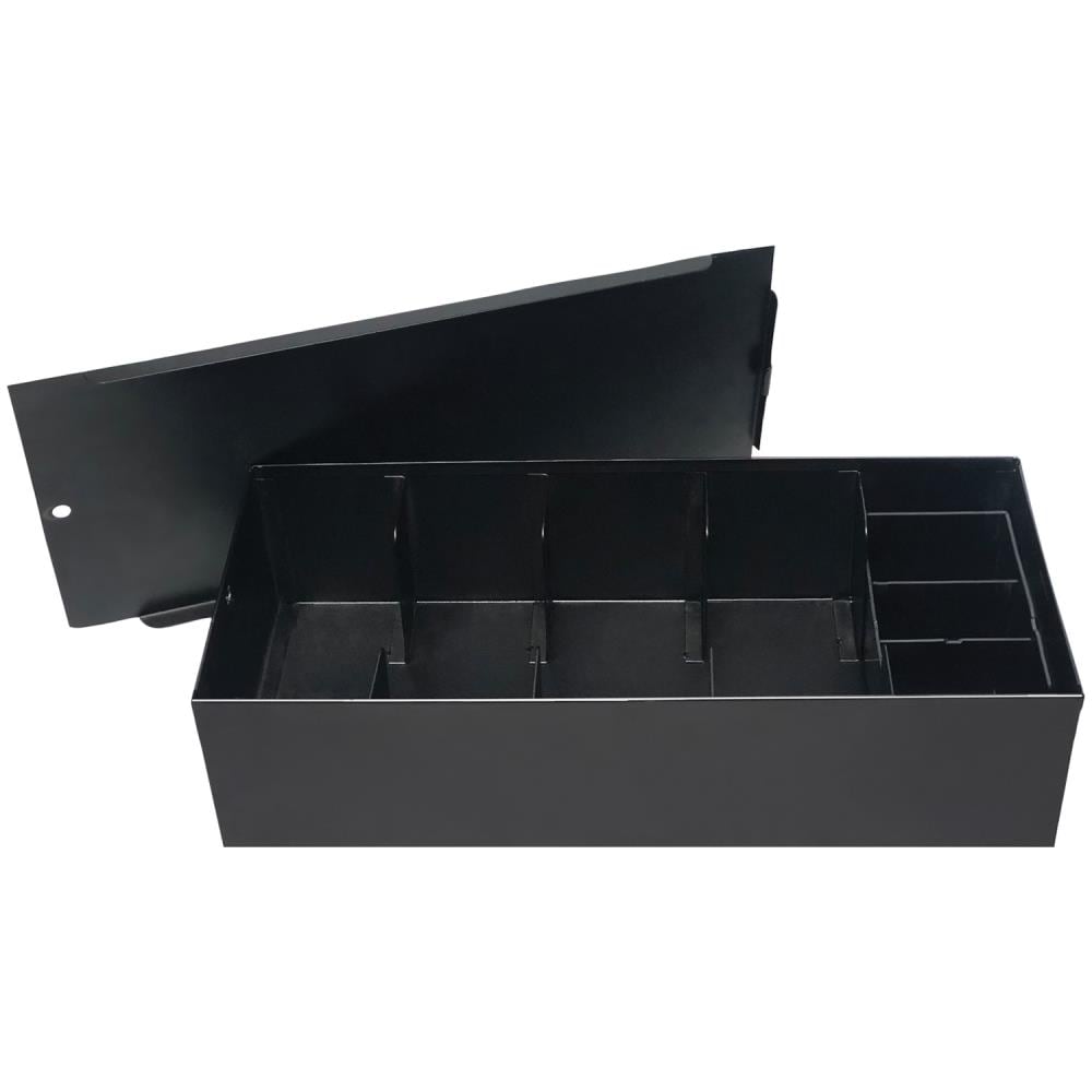 Nadex Coins Black Steel 5-Compartment Currency Tray with Coin Tray ...