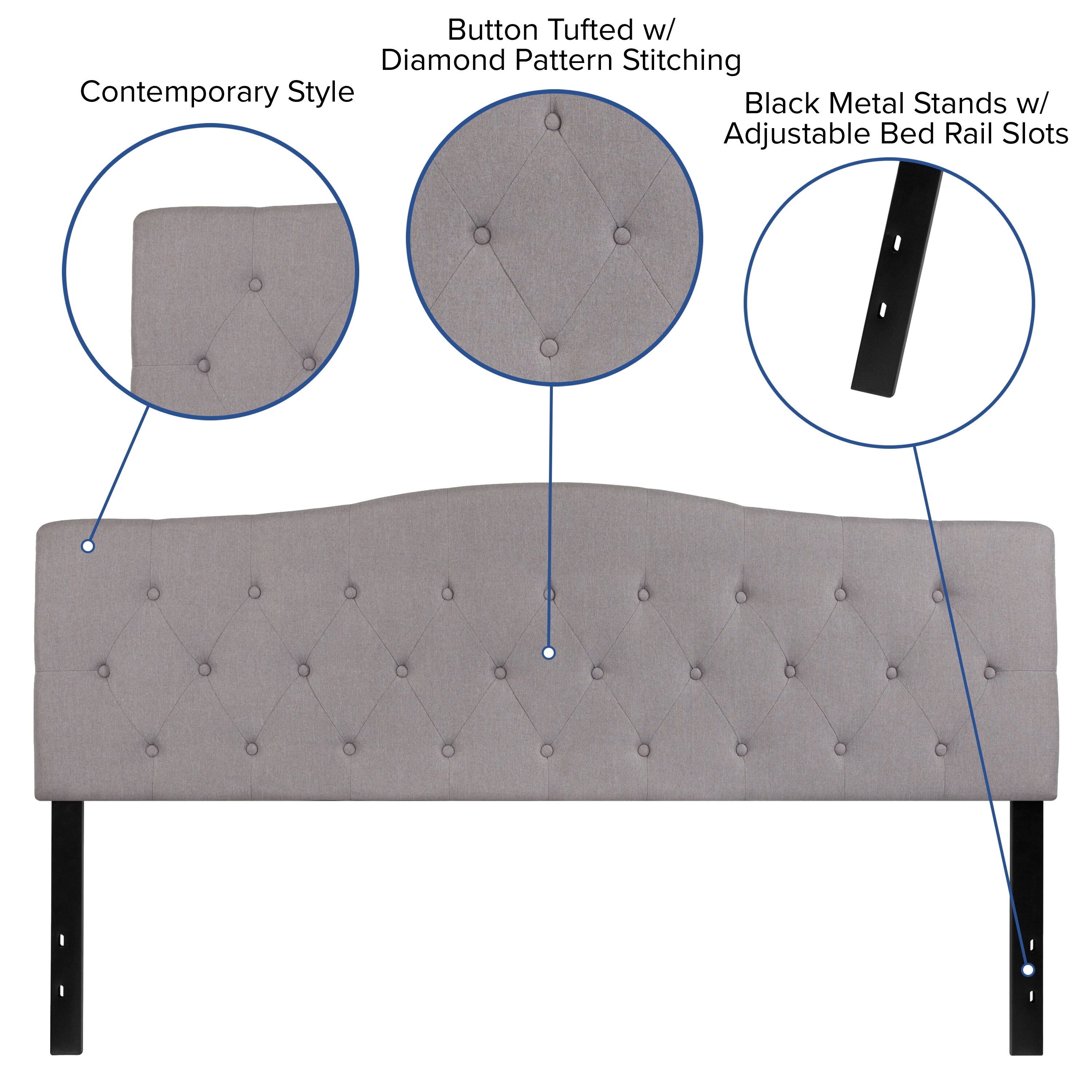 Flash Furniture 889142219989 Upholstered-Headboards - View #6