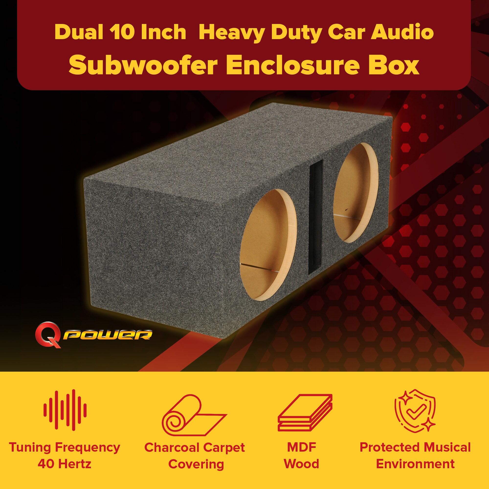 Q-Power QBASS10 Portable-Speakers - View #2