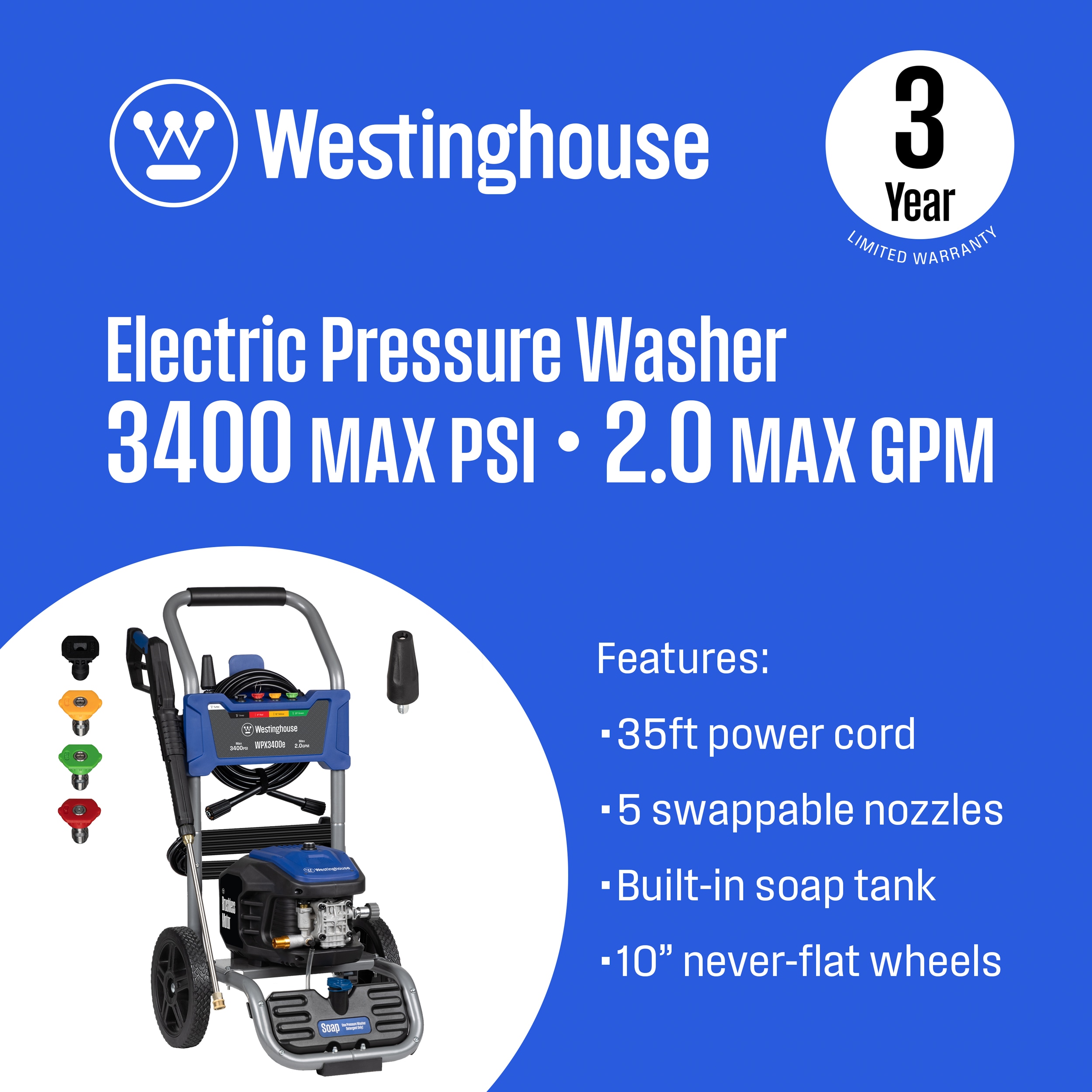 Pressure washer ratings gas sale