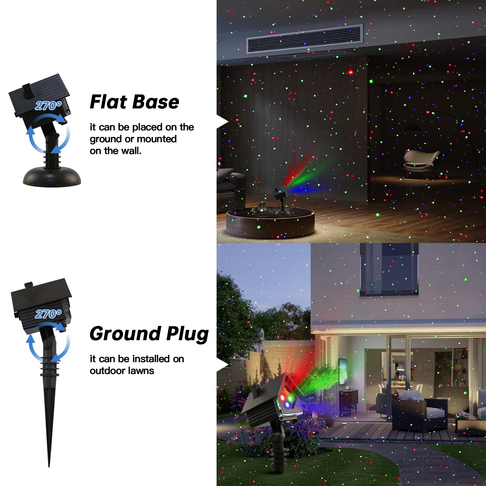 ITOPFOX LIT0730I028 Christmas-Light-Show-Projectors - View #5