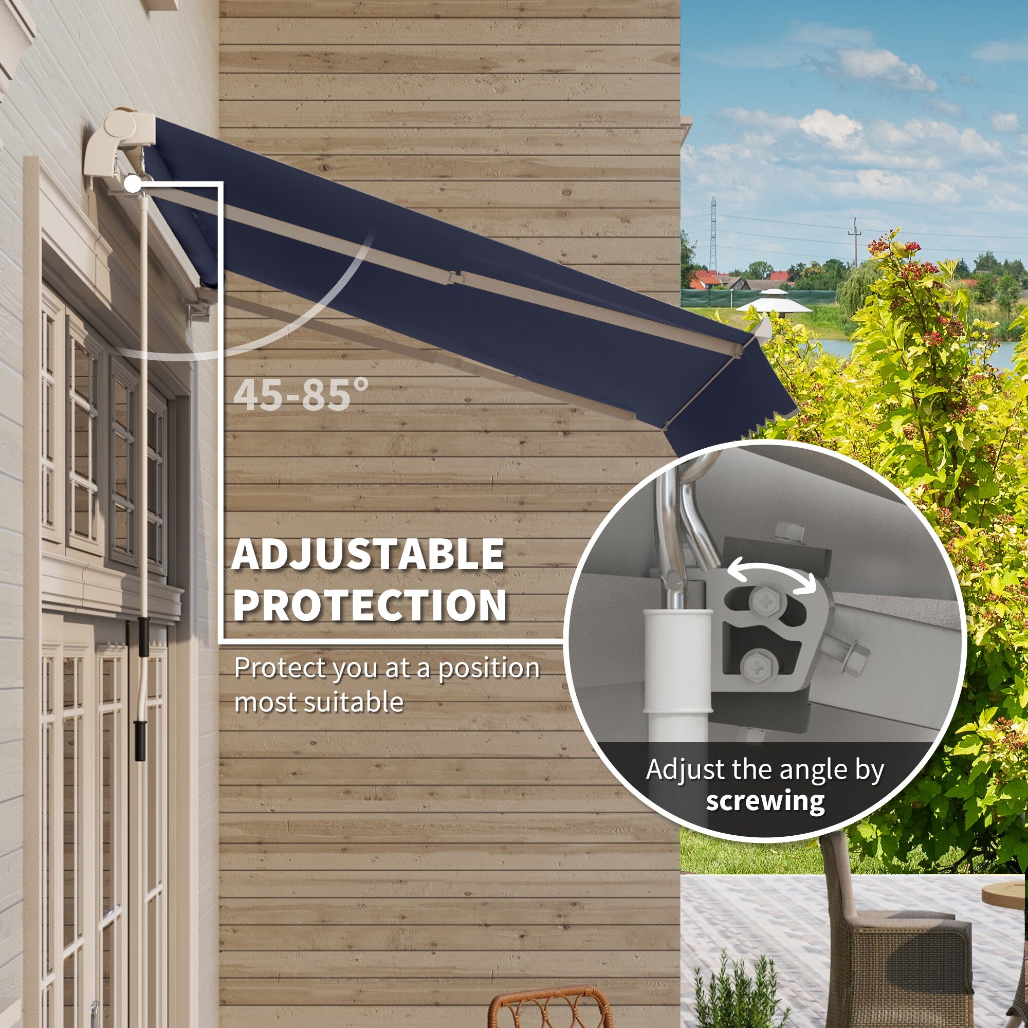 Outsunny 840-150DB awnings - View #4