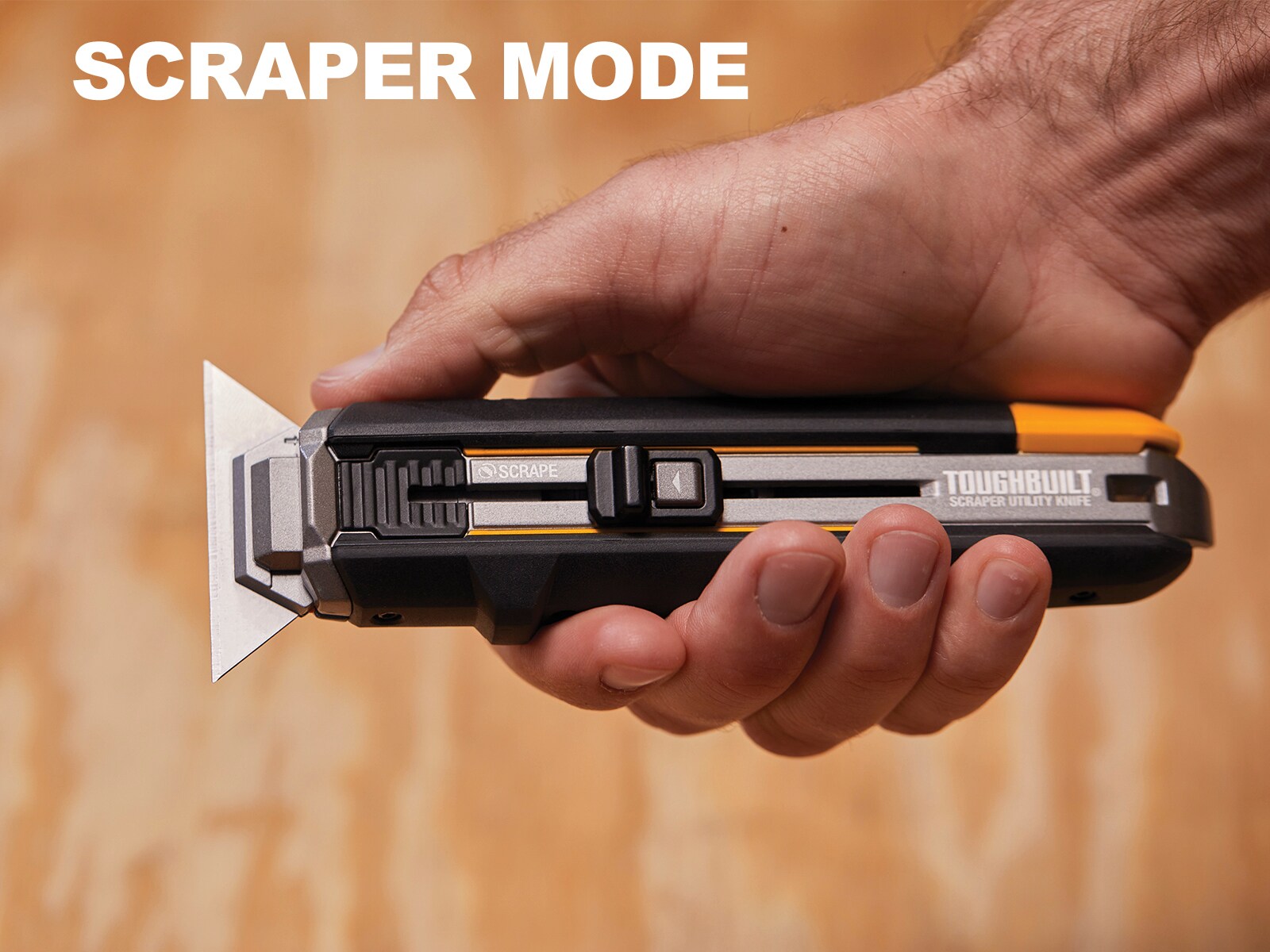 生活家電 洗濯機 TOUGHBUILT Scraper Utility Knife 10-Blade Retractable Utility 