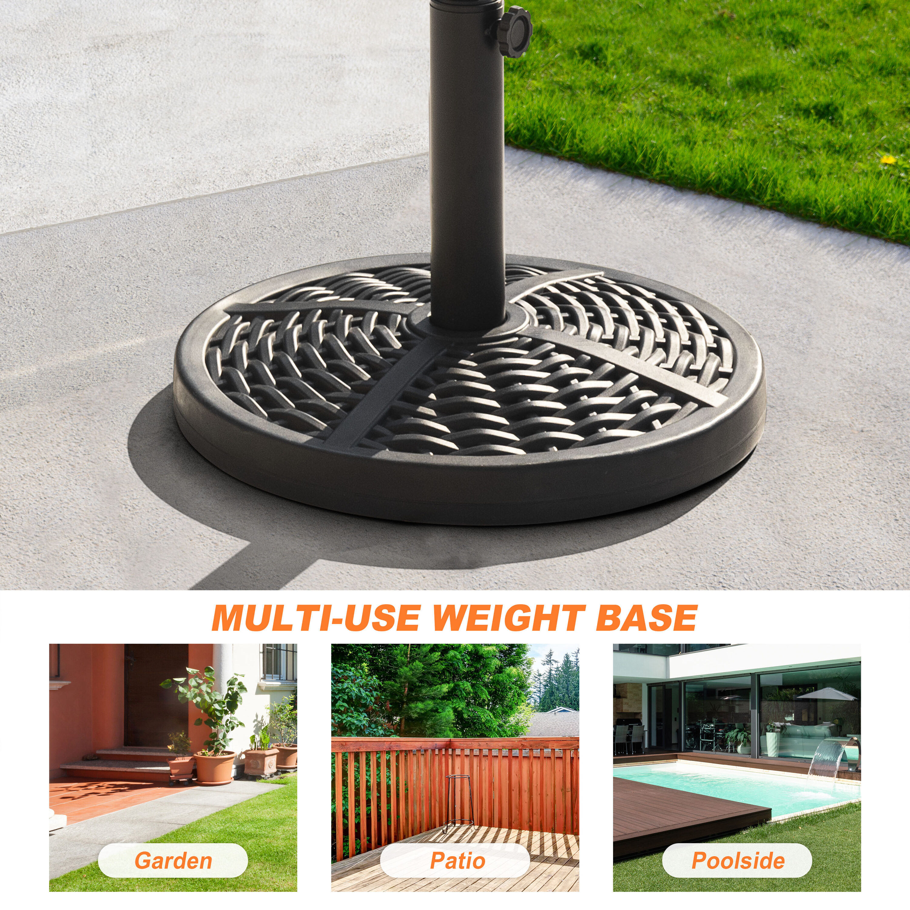 Nuu Garden OO02 Umbrella-Bases - View #9