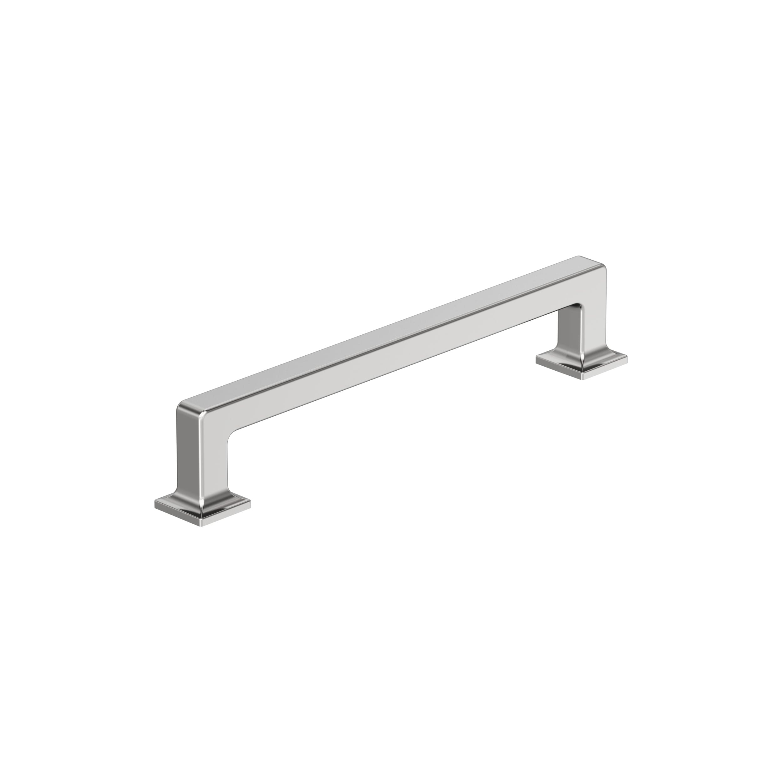 Amerock BP3744426 Lintel 6-5/16-in , 160mm Center to Center Polished Chrome Rectangular Bar Drawer Pulls
