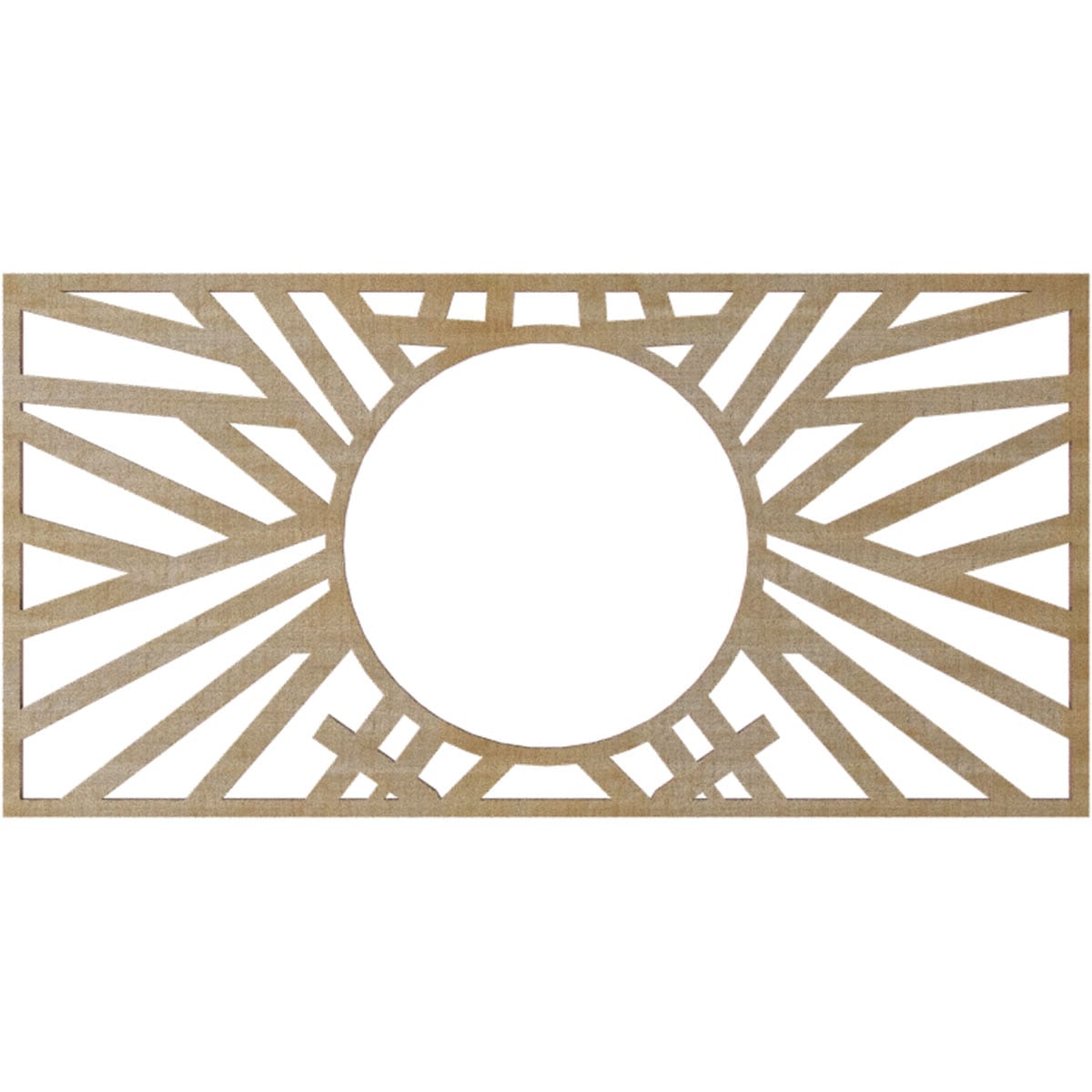 Ekena Millwork CMWP16X08X0375HOHI Ceiling-Medallions - View #4