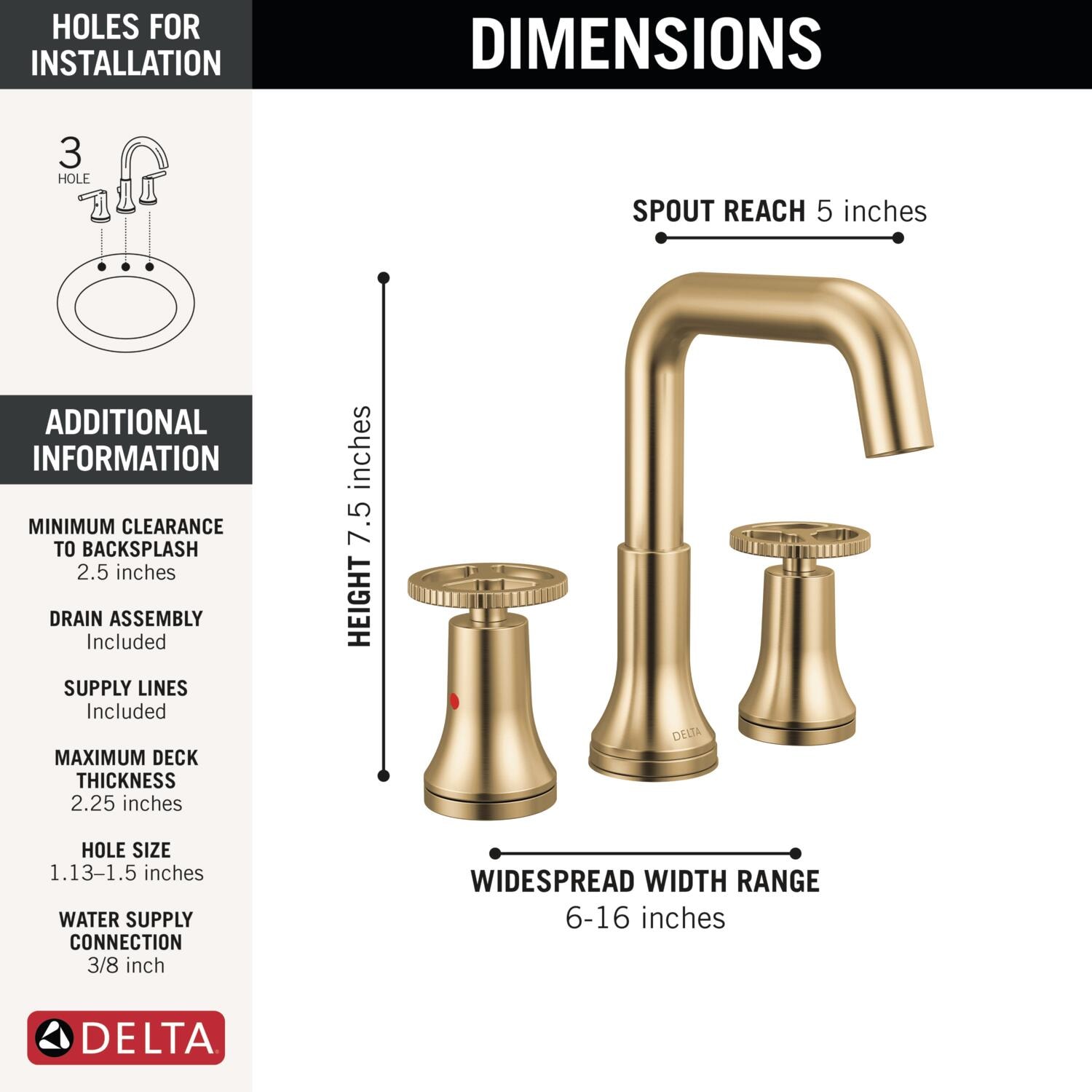 Delta 35547-CZMPU-DST Lavatory-Faucets - View #5