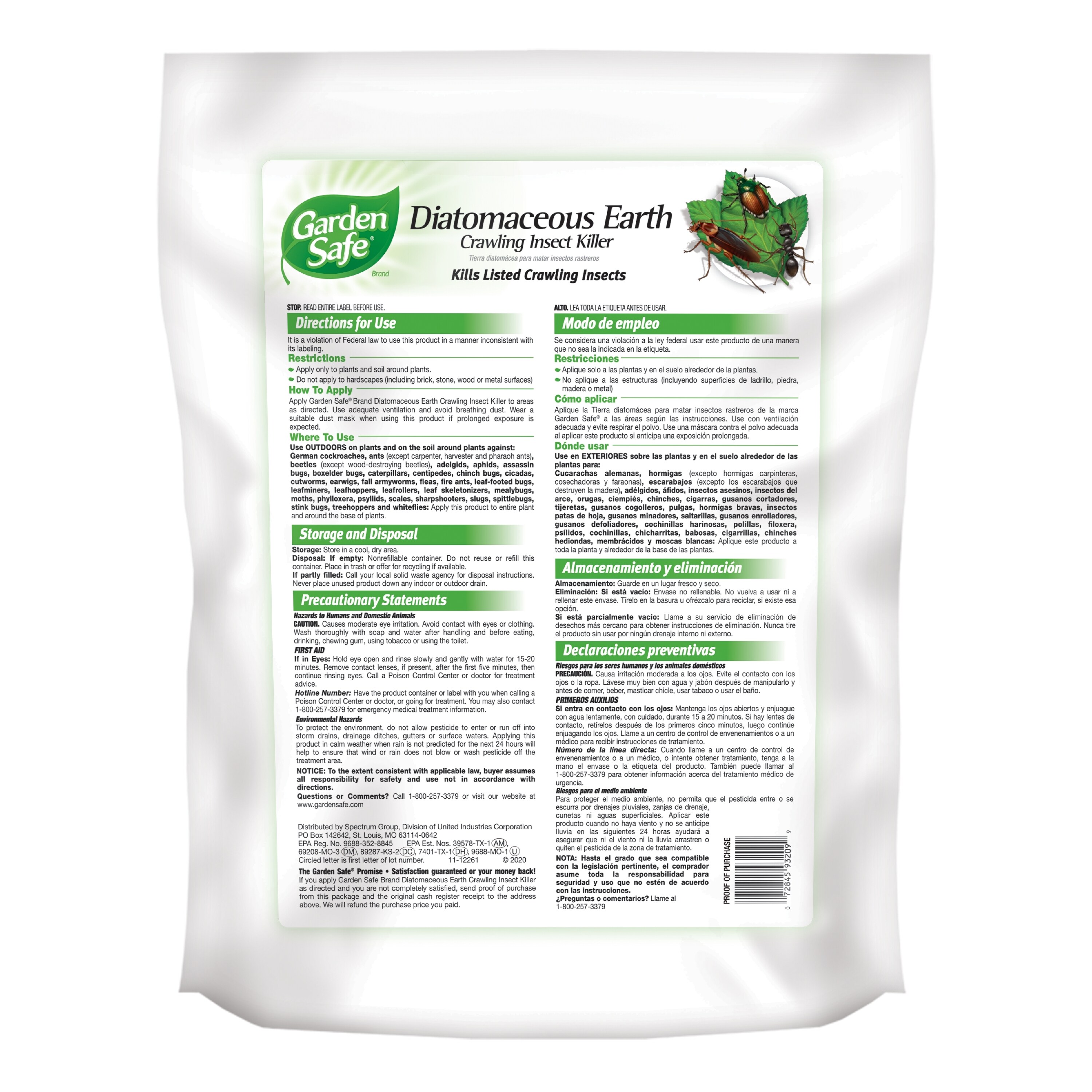 Garden Safe 4-lb Diatomaceous Earth Crawling Insect Killer
