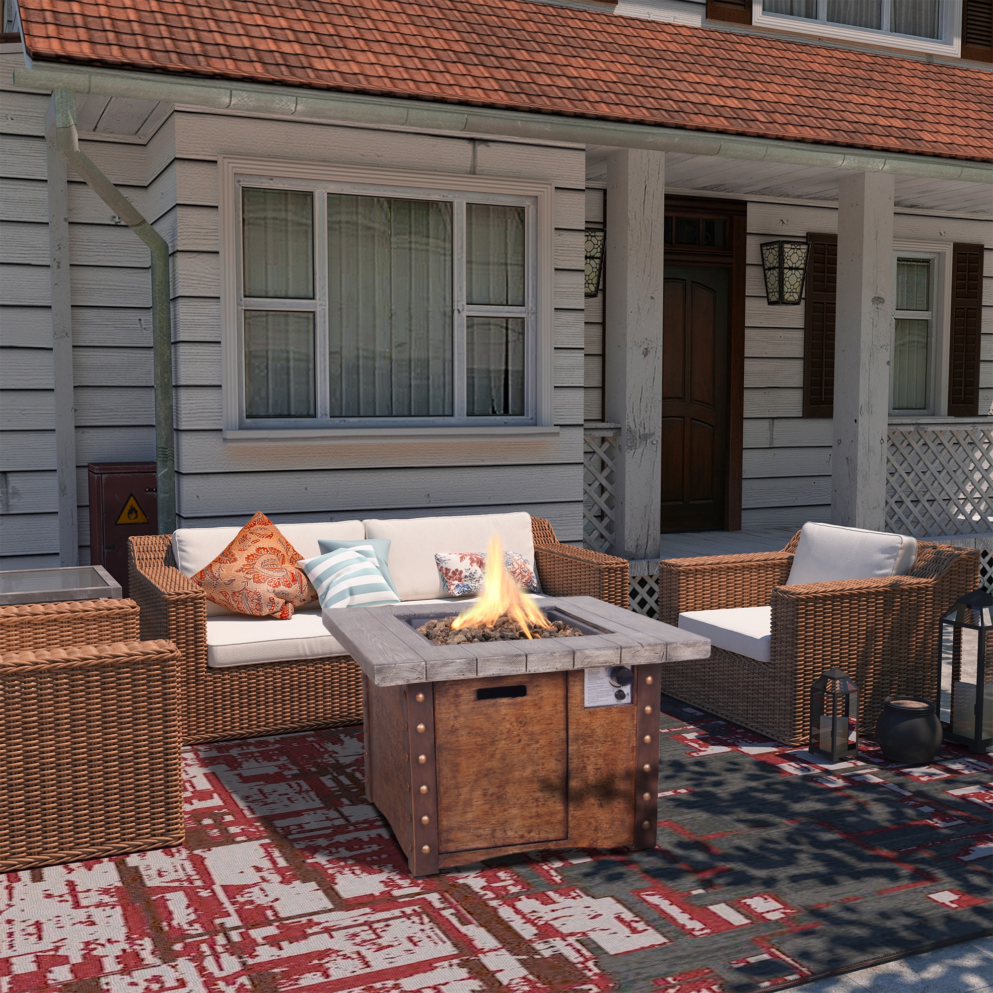 CASAINC WFEHAC-01-GYX4 Outdoor-Gas-Firepits - View #2