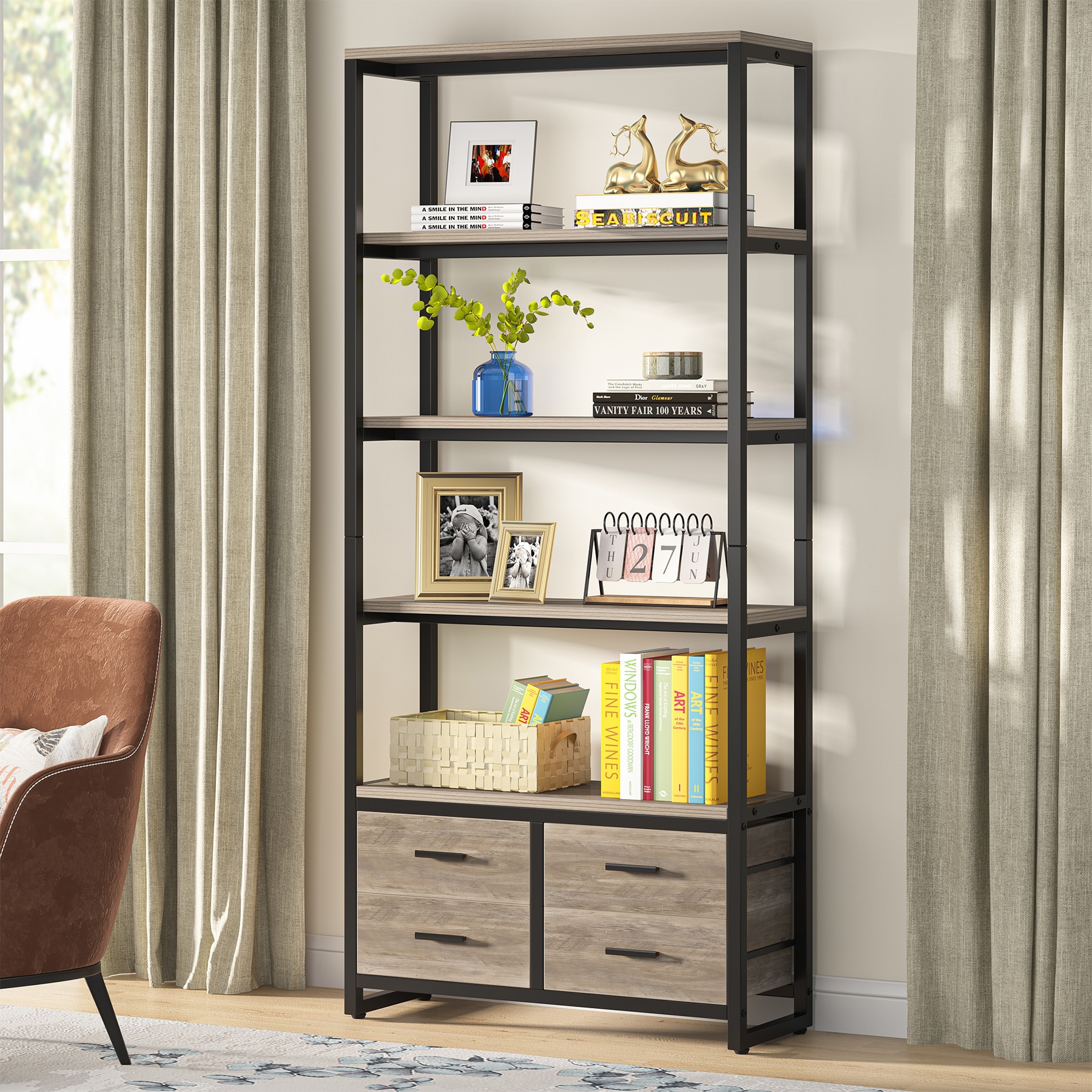 Tribesigns HOGA-JW0426 bookcases - View #7