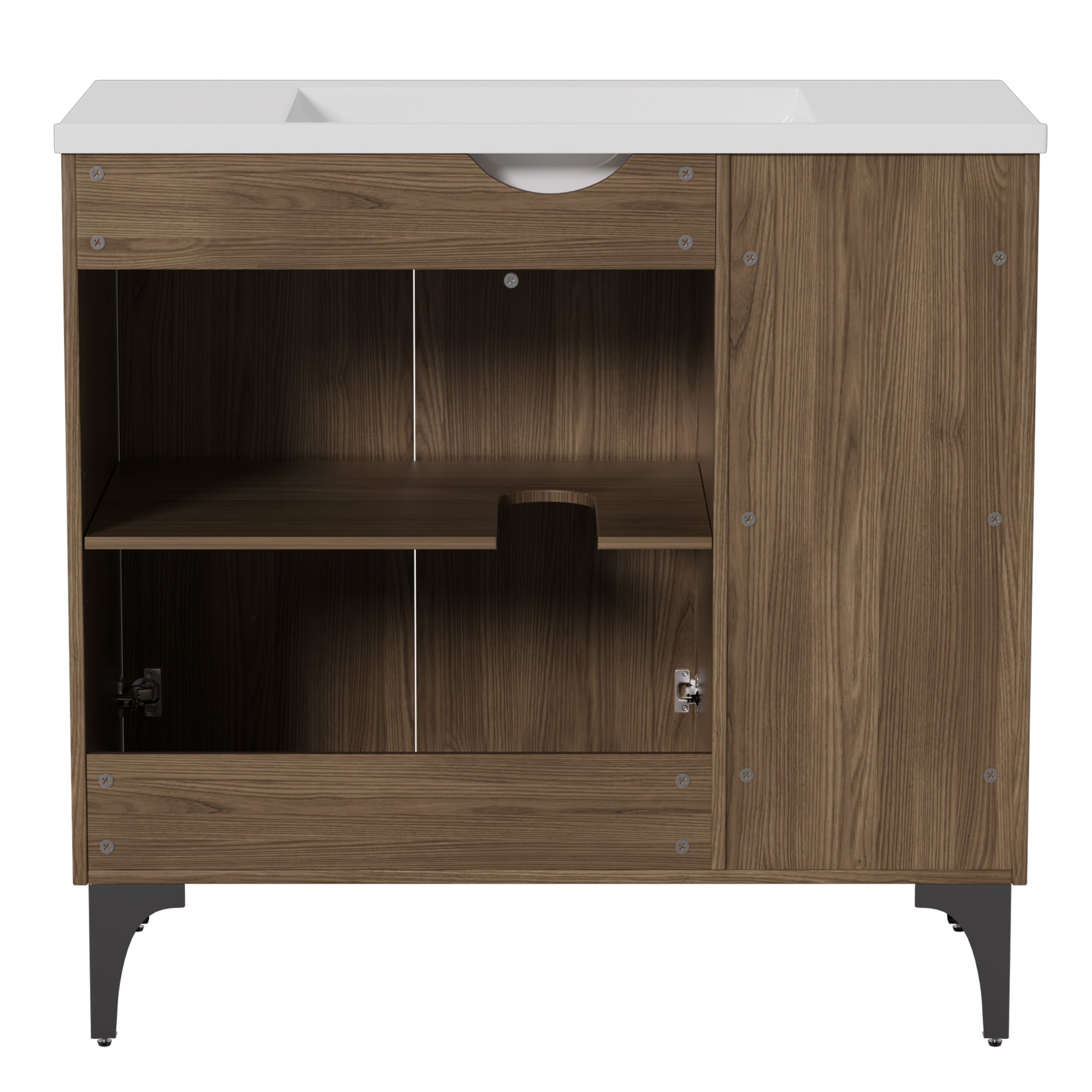 Serwall 36LQ-SMW Bath-Vanity-Combo - View #4