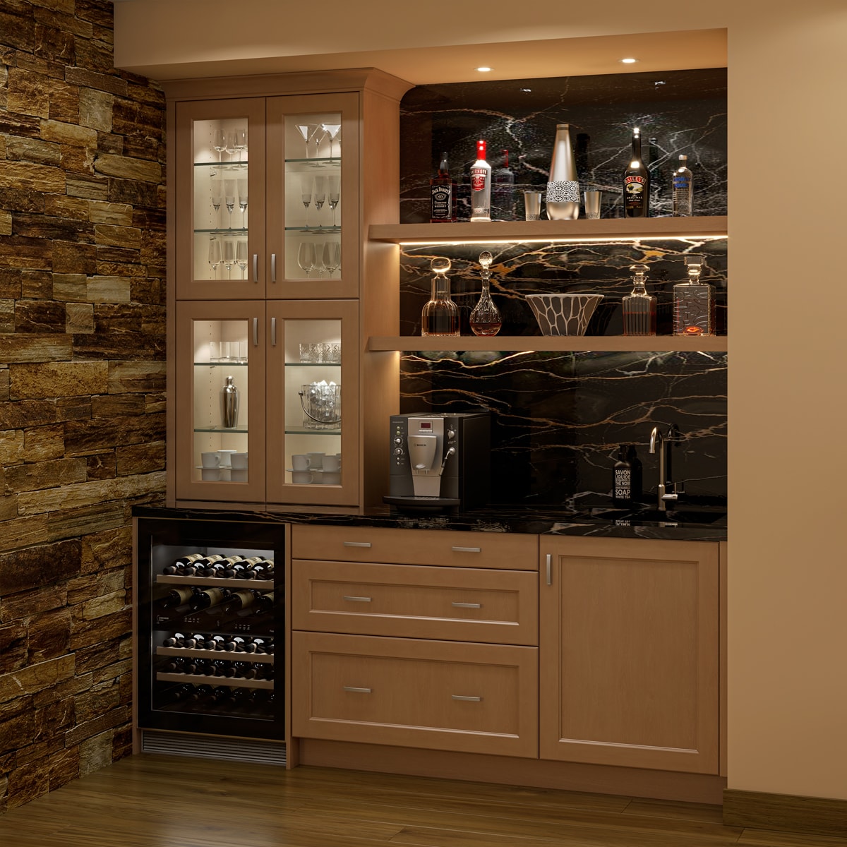 Hugo&Borg DSB27WD-RA Cabinets-Kitchen - View #8
