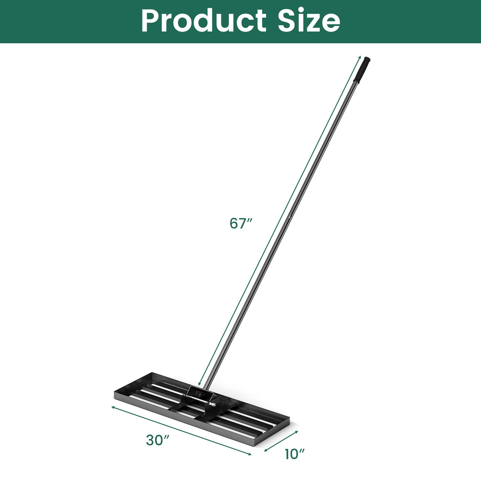 Slickblue D-CO-KB3404TG Garden-Rakes - View #3