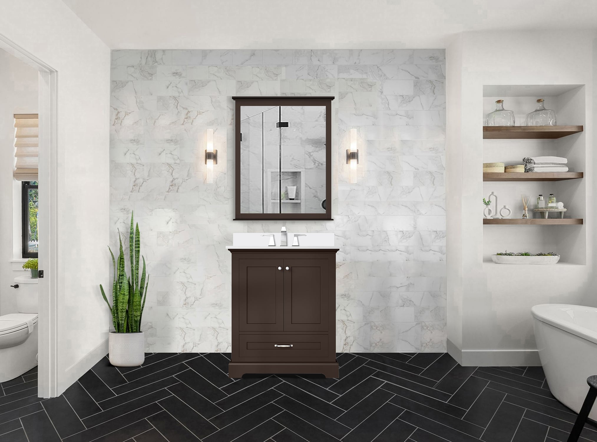 Lexora LVD30SG300 Bath-Vanity-Combo - View #11