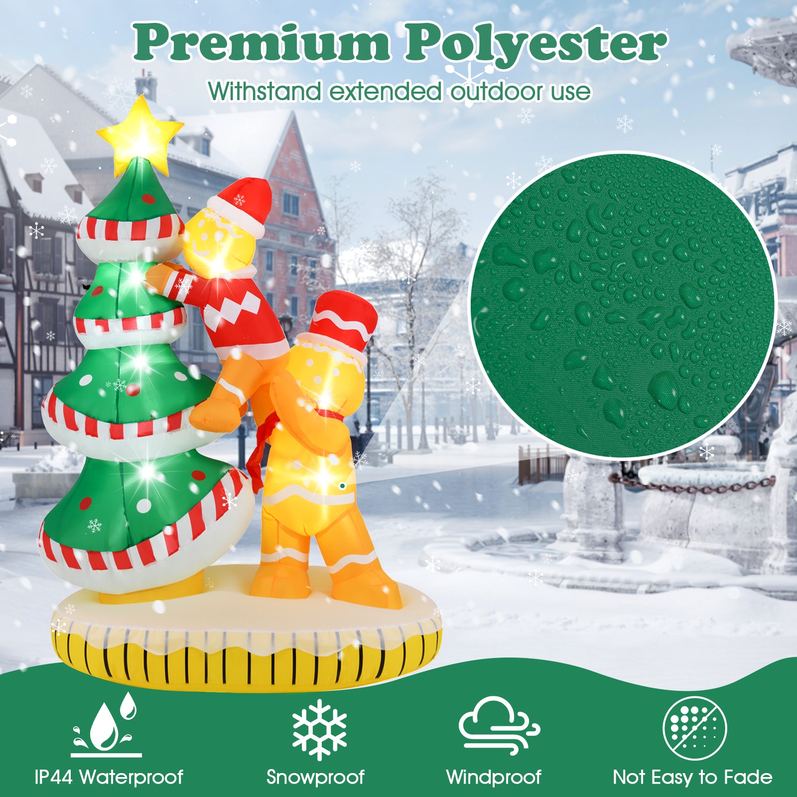 WELLFOR TX-HGY-10005US Christmas-Inflatables - View #4