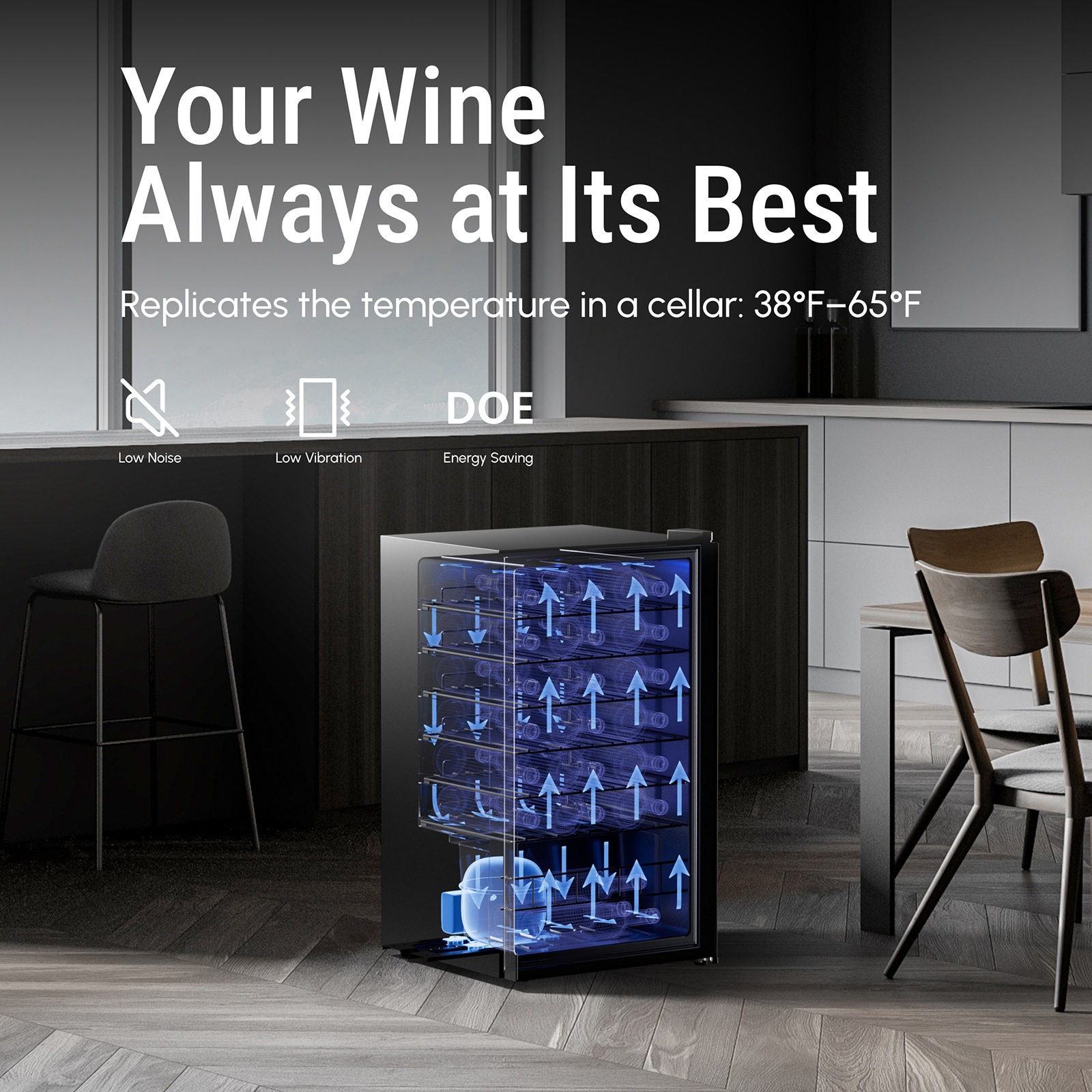 Yeego YEG-WSJC95-LS Wine-Chillers - View #4