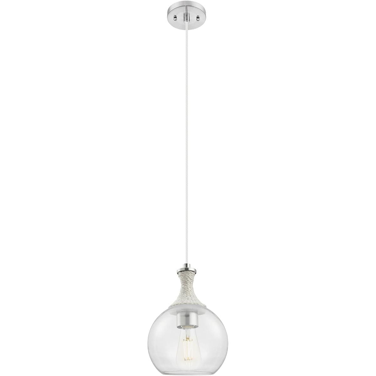 Innovations Lighting 2856638 415-1PR-SN-G122-8 Astor Mini Pendant Satin Nickel