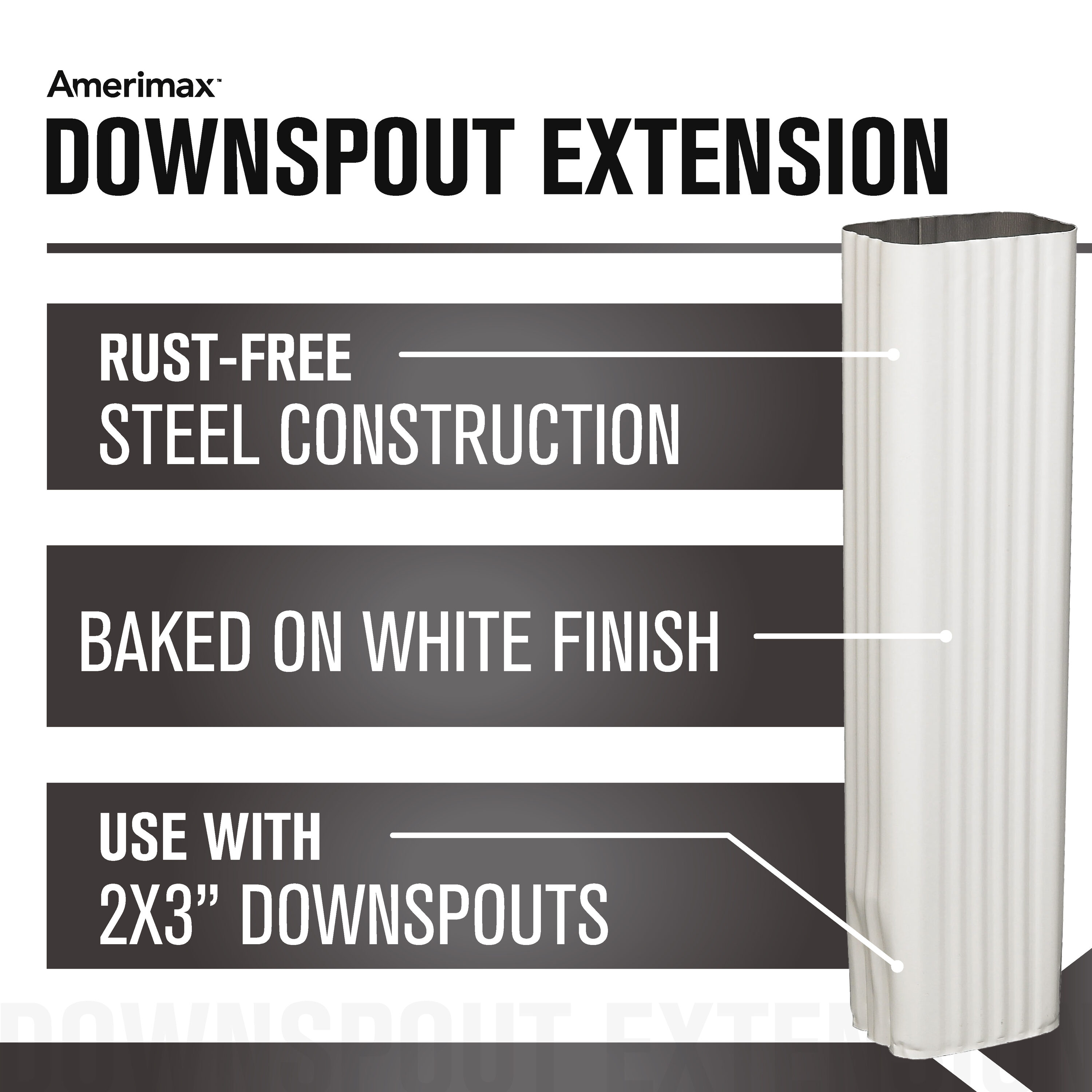 Amerimax 33075 Downspout-Components - View #4