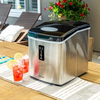 LINBOSS Factory Electric Ice Maker Commercial Homeuse Countertop Bullet Ice  Machines Automatic Ice Cube Making Machine 30kg24h From Linboss, $408.65