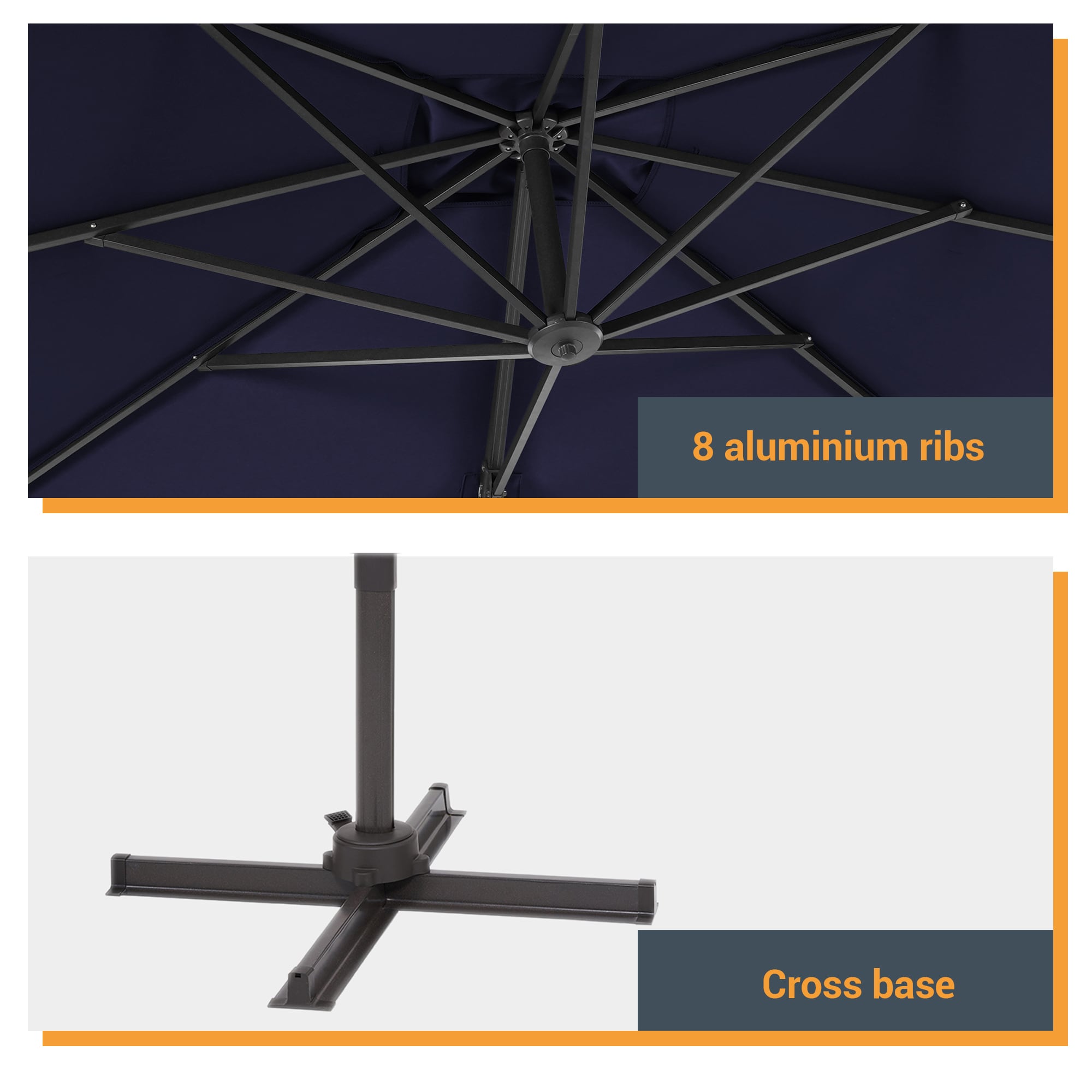 Sonkuki SD-MN99BL-LED Umbrellas-2 - View #8