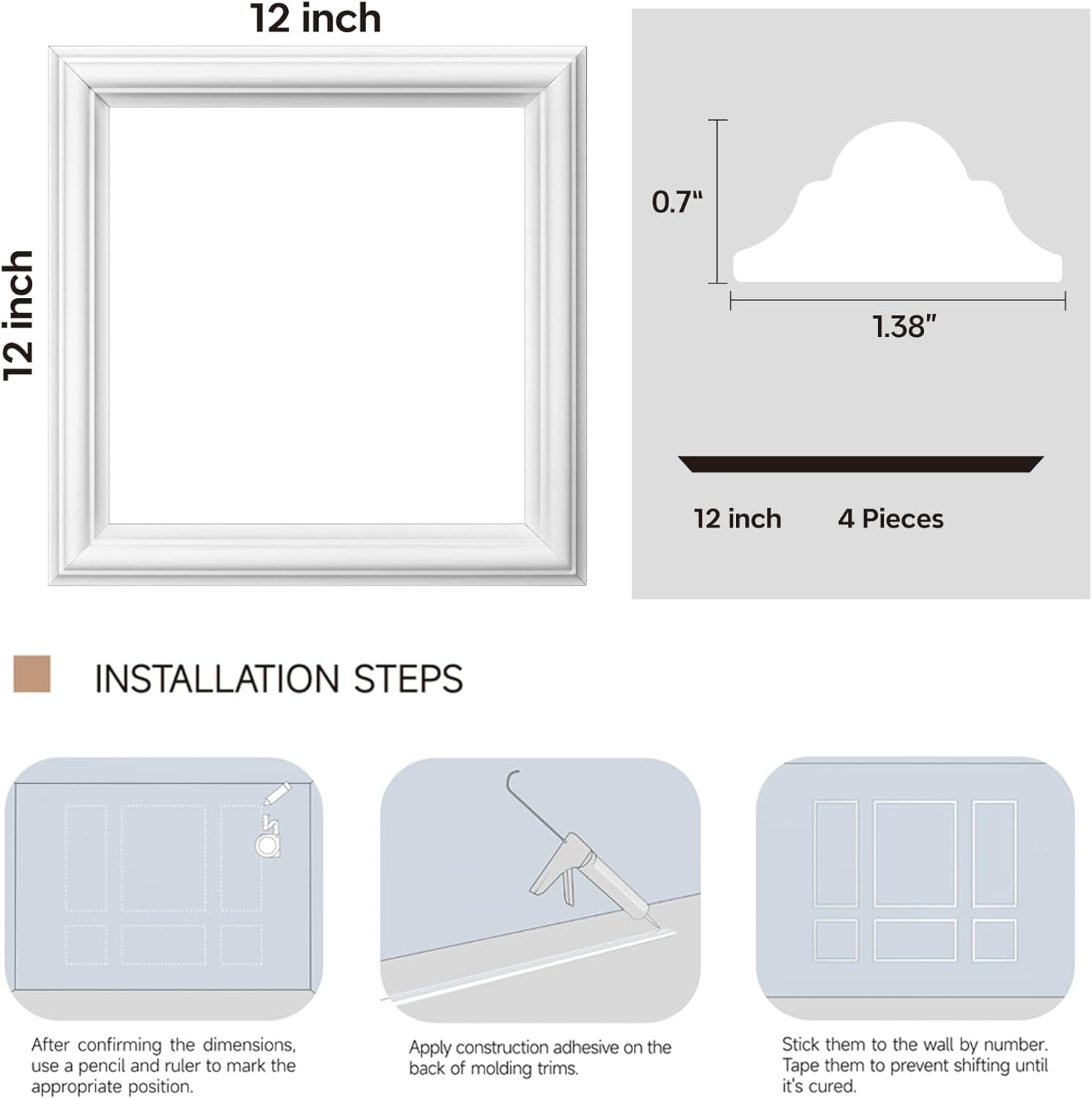 STICKGOO B0DNYXTKZ4 Floor-Moulding - View #3